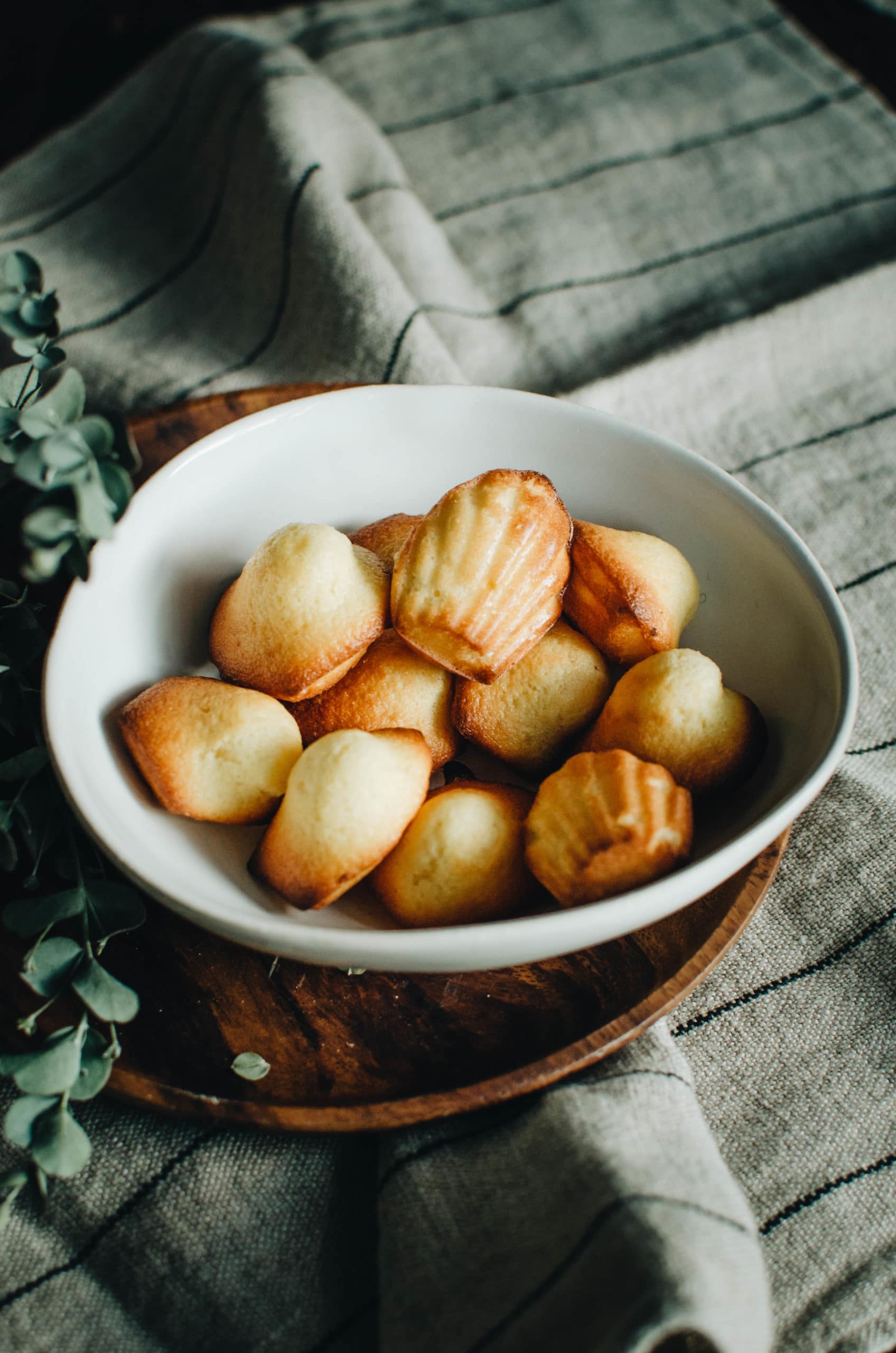 Madeleines au citron