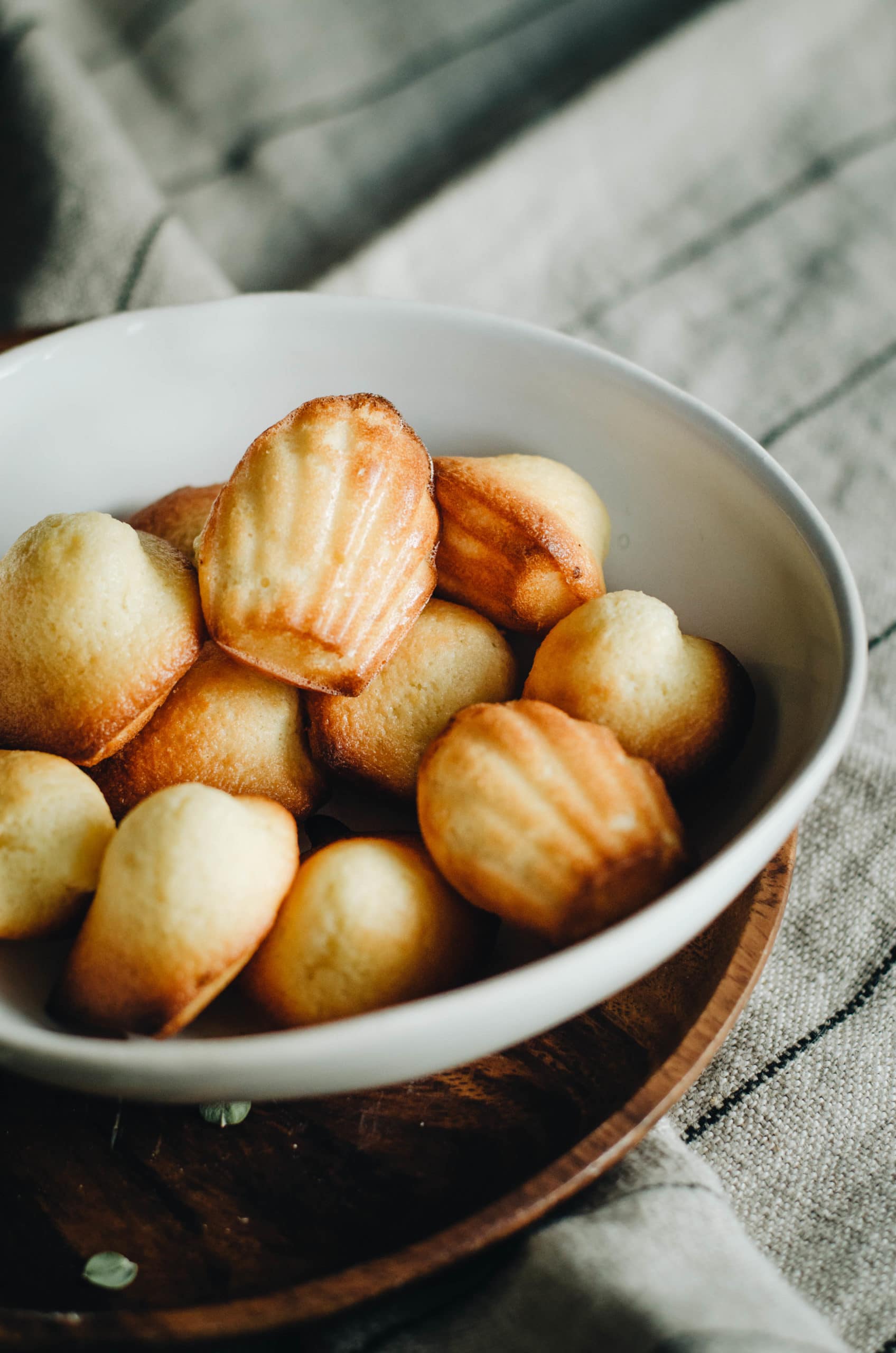 Madeleines au citron