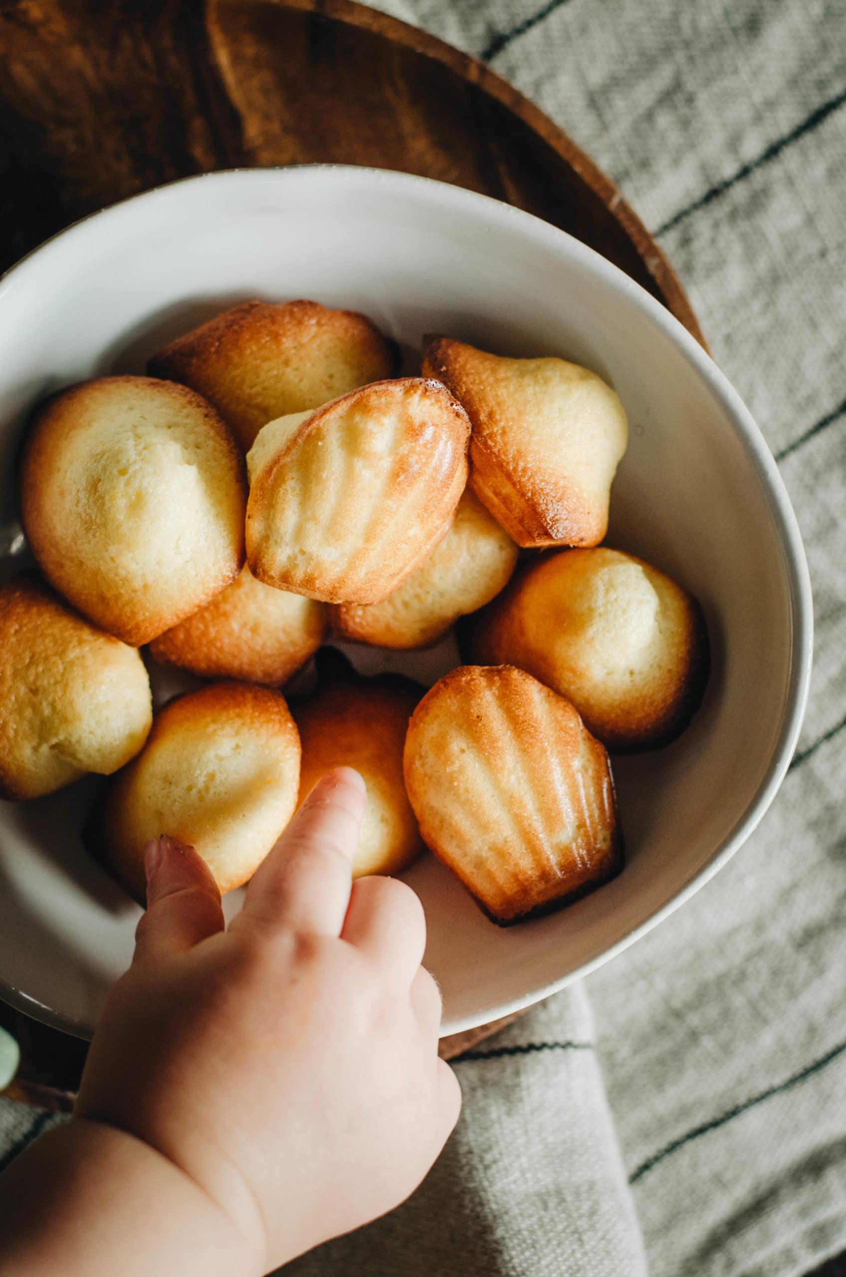 goûter enfant medleine citron