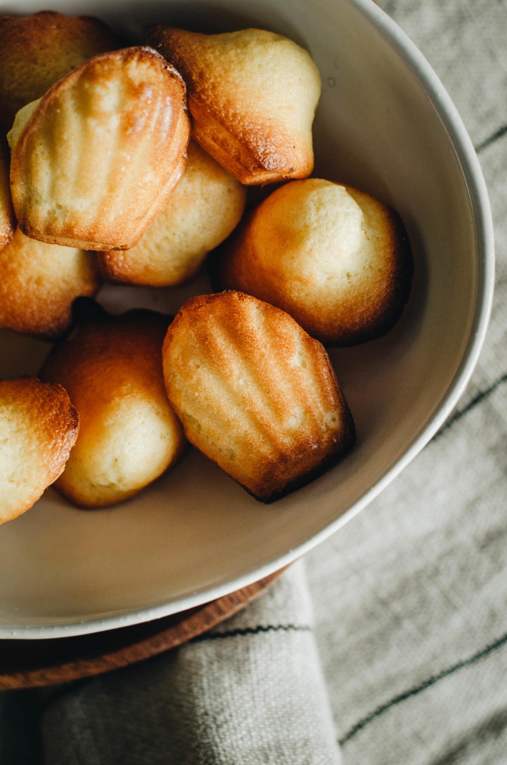 Madeleines au citron