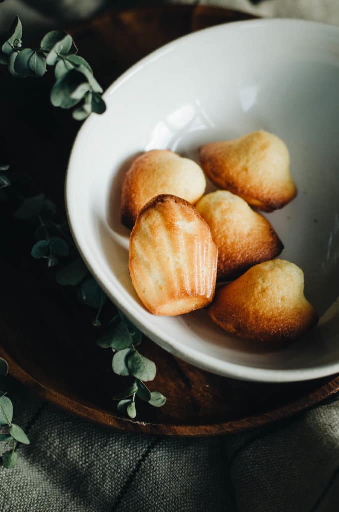 Madeleines au citron