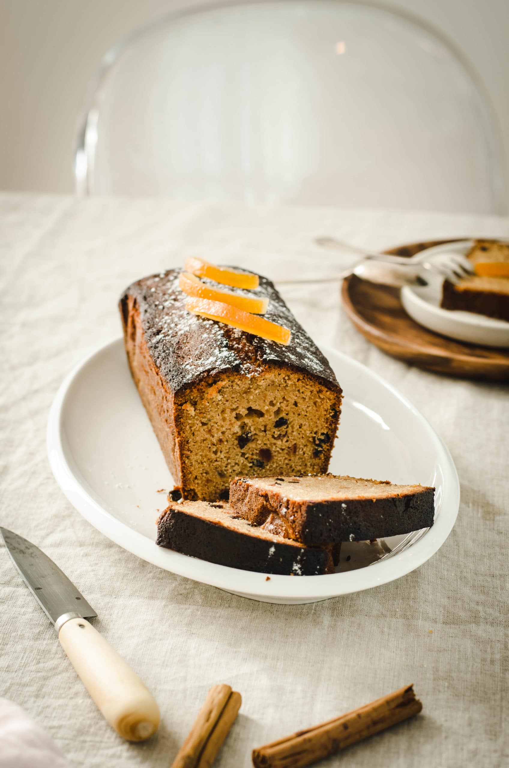 Cake Anglais Aux Fruits Confits Et Chai Du Kerala Recette Tangerine Zest