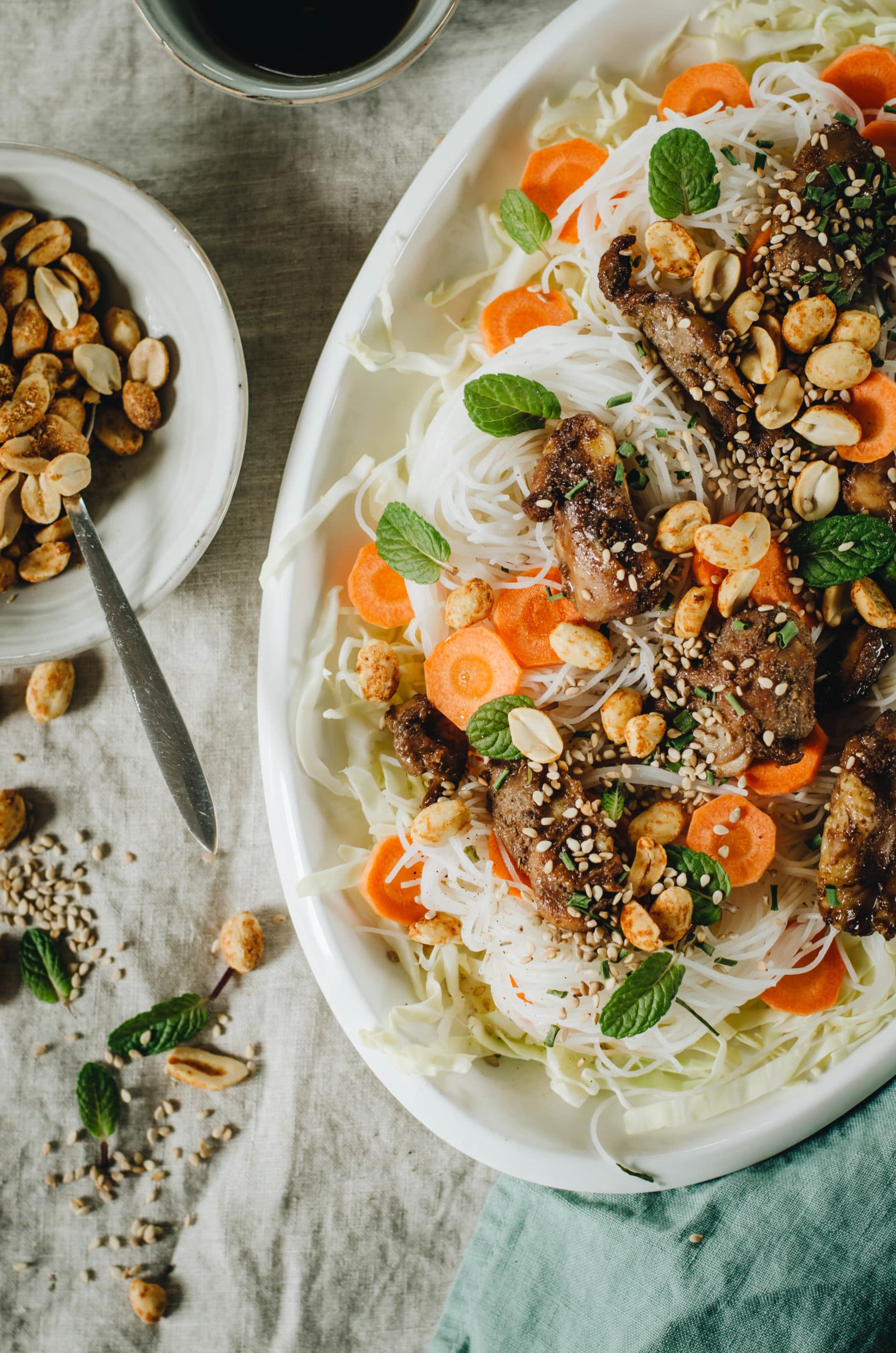 Salade vietnamienne au poulet