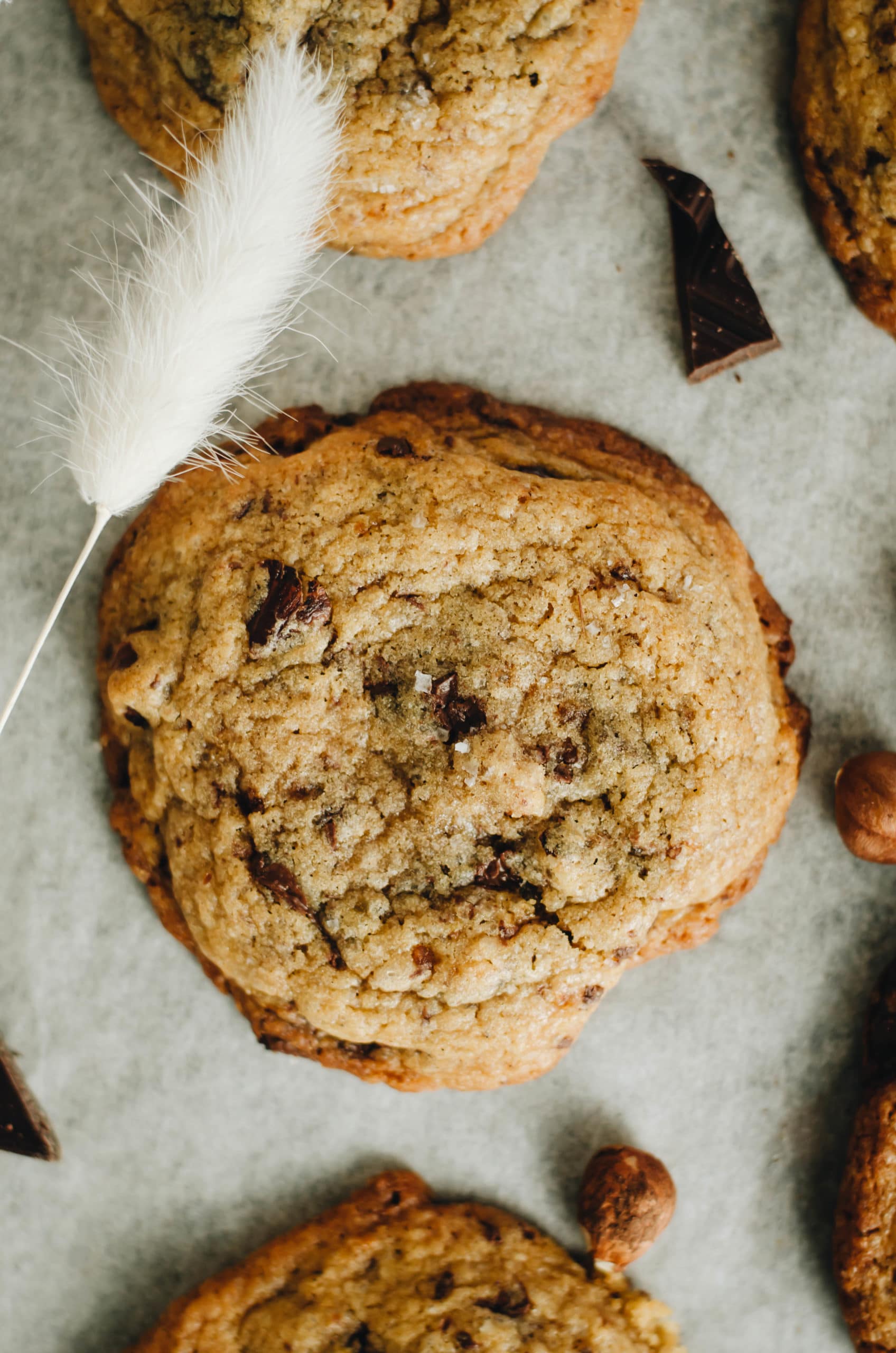 Cookies moelleux chocolat et fleur de sel