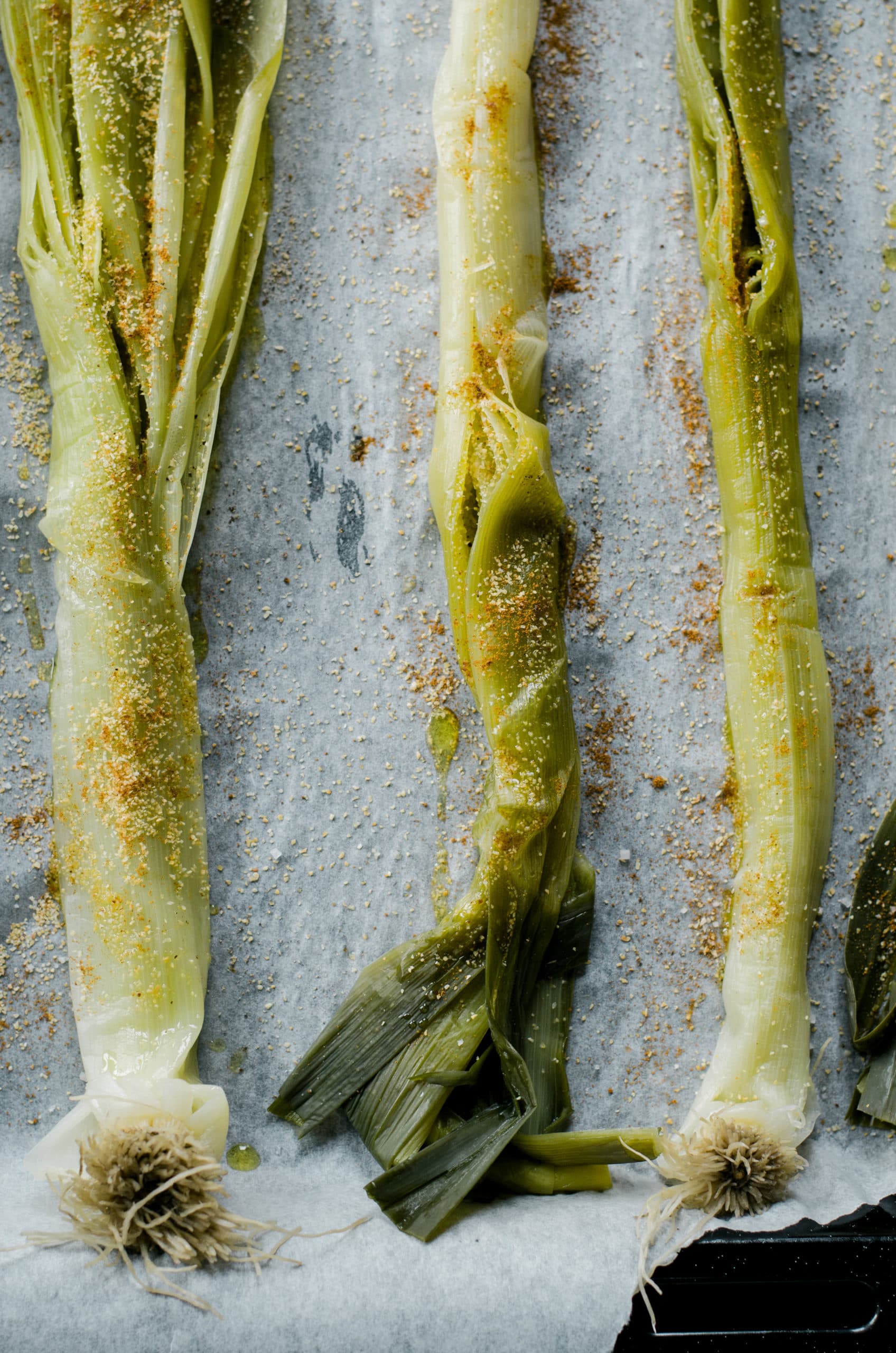 Oven Roasted Leek Recipe