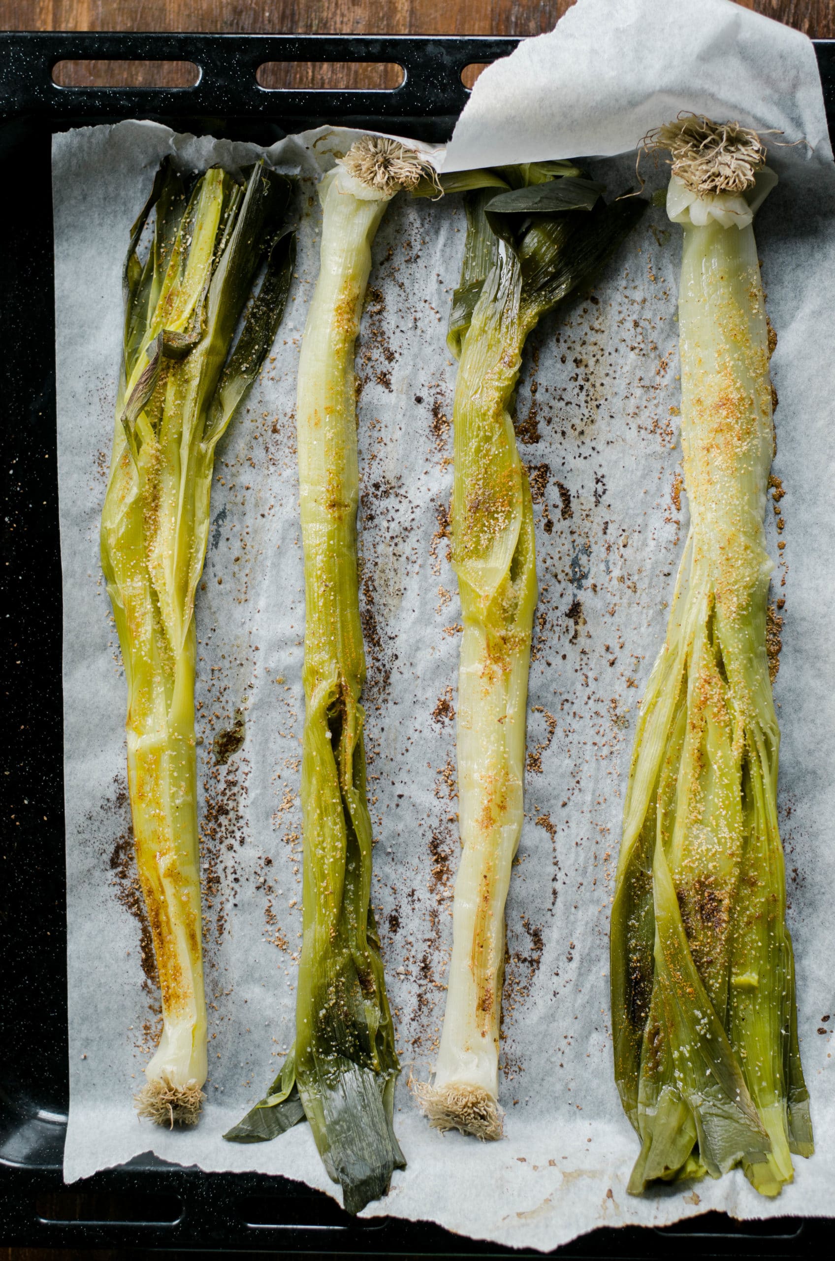 Oven Roasted Leek Recipe