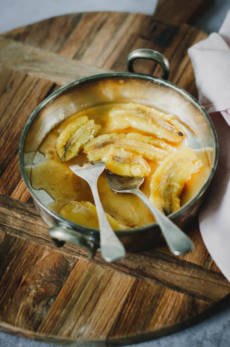 Bananas Flambe with Rum Recipe Recipe