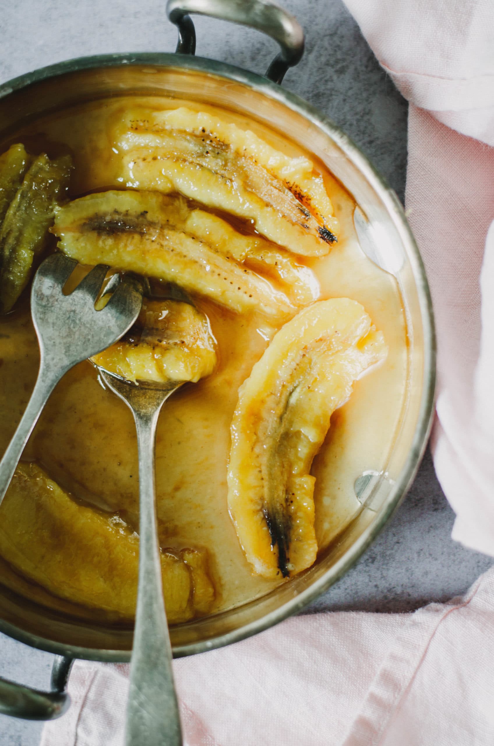 recette Bananes flambées