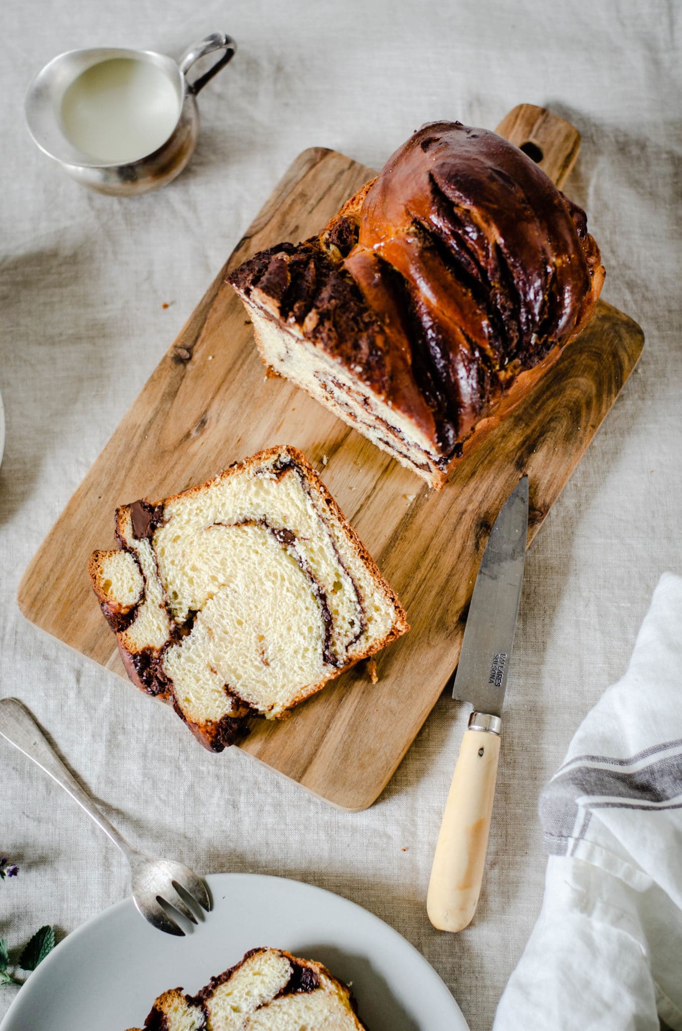 Brioche Babka au chocolat Recette Tangerine Zest