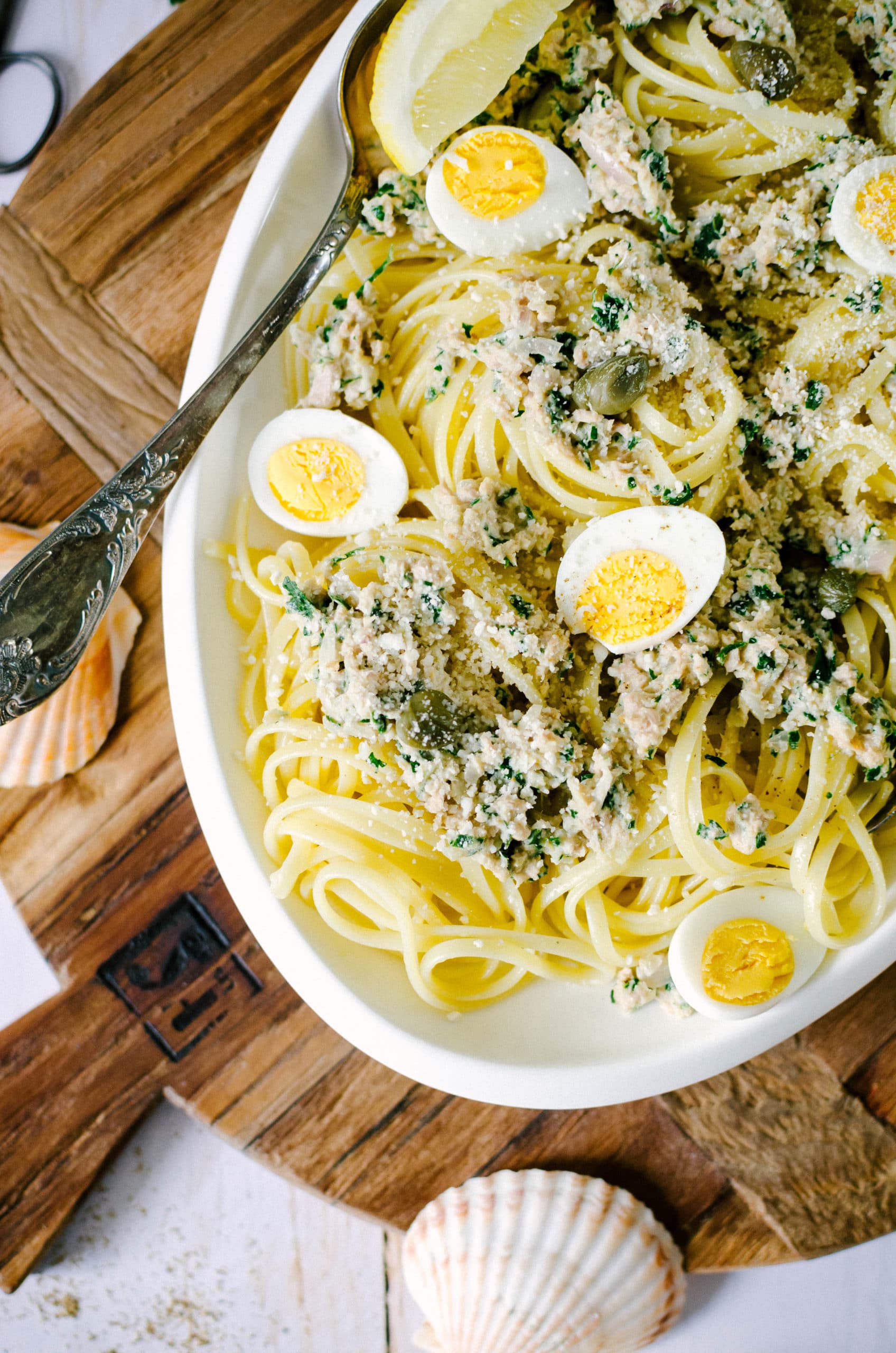 Tuna and Lemon Creamy Pasta recipe