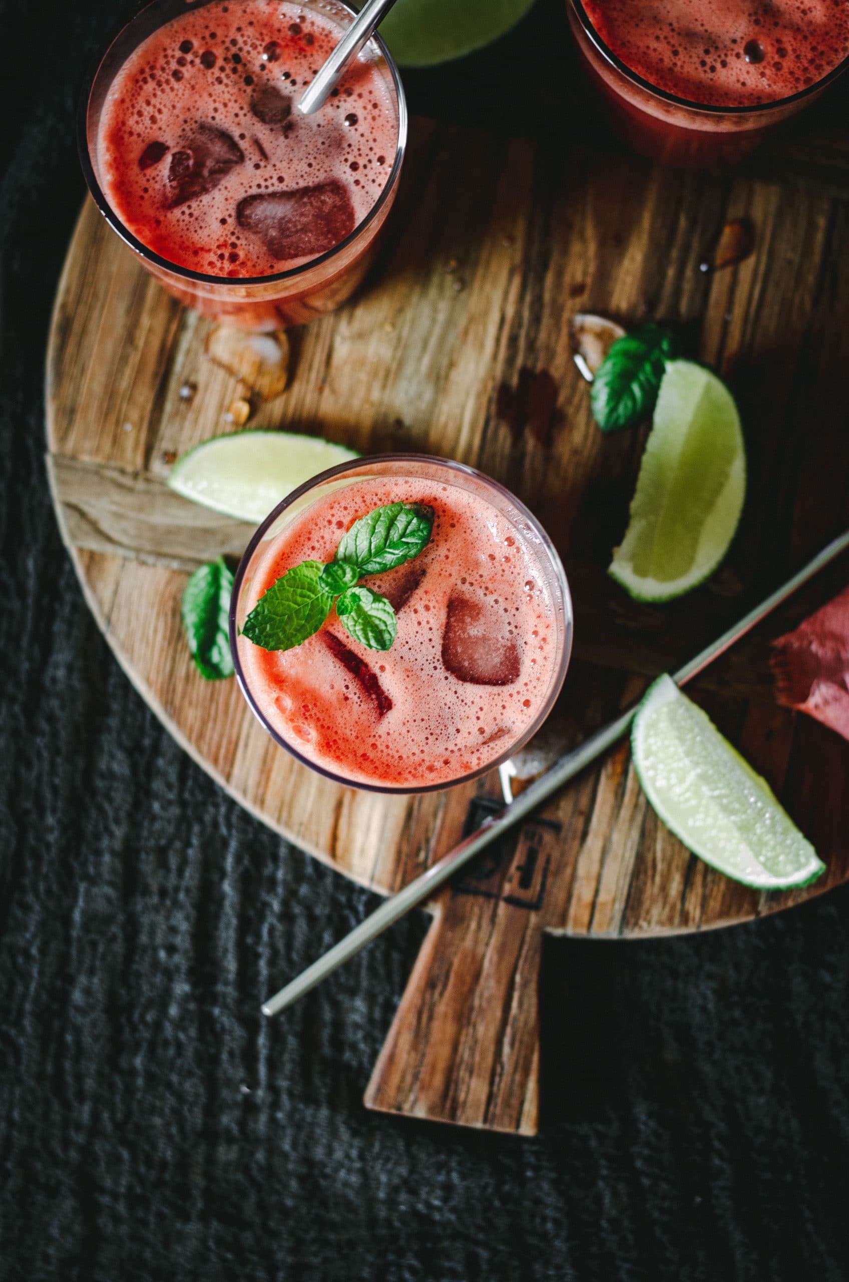 Watermelon Mint and Lime Juice Recipe