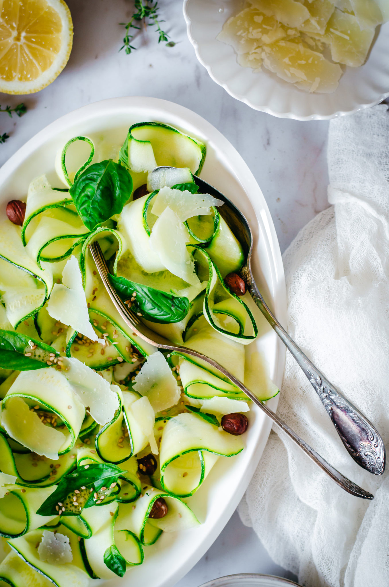 Zucchini Tagliatelle