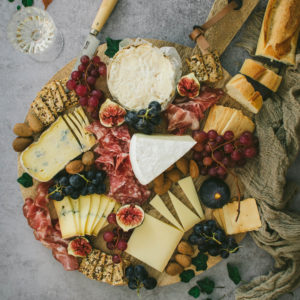 plateau fromages charcuteries