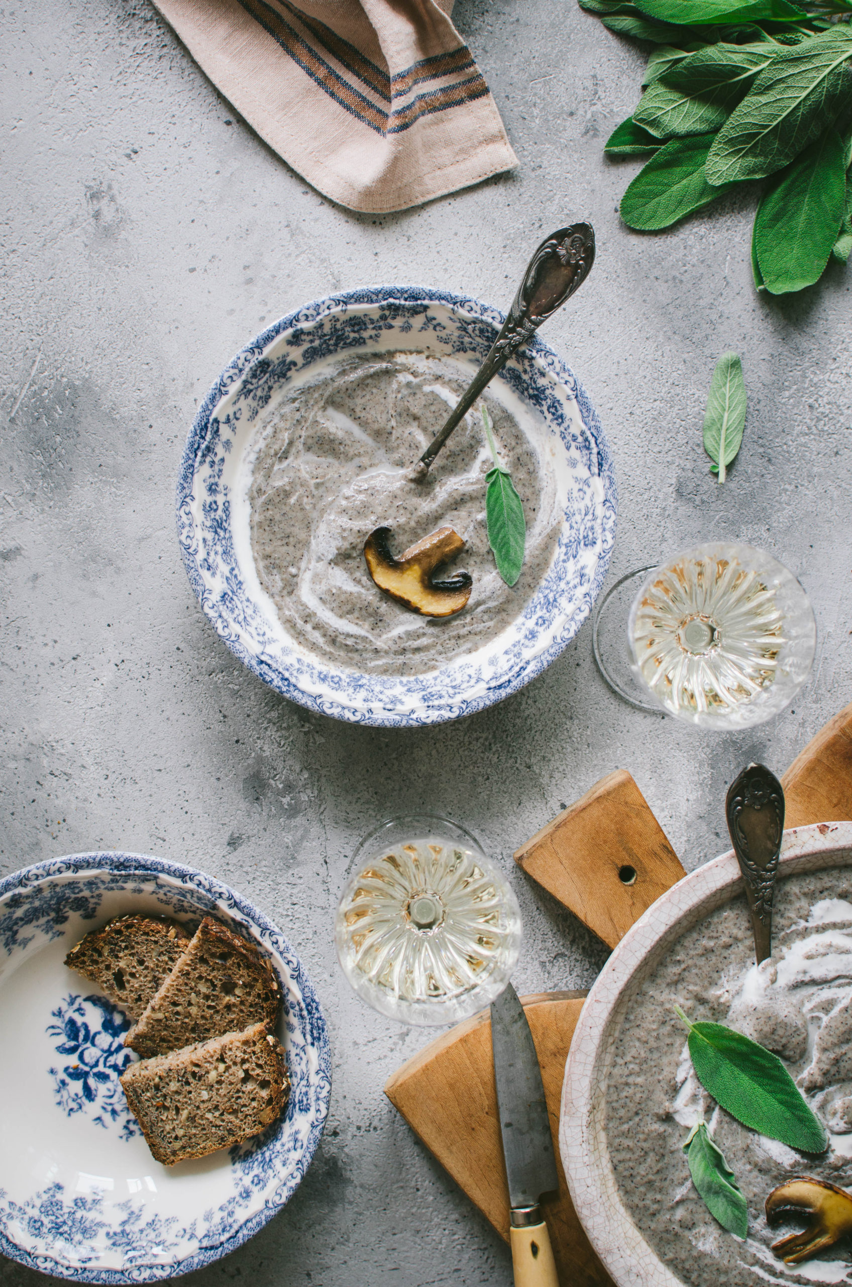 Creamy Mushroom Soup easy Recipe