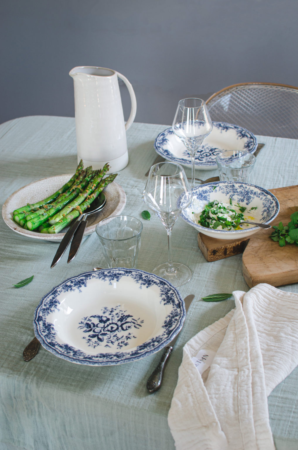 Asperges vertes rôties au four - Recette - Tangerine Zest