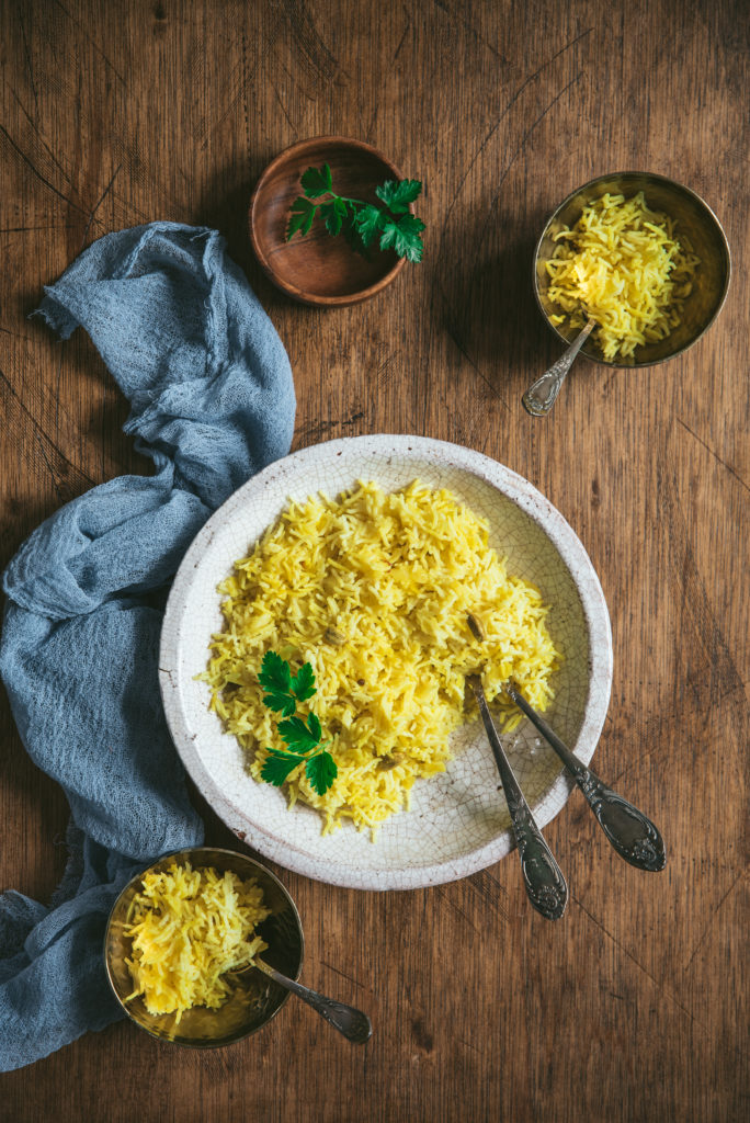 Riz à l'indienne