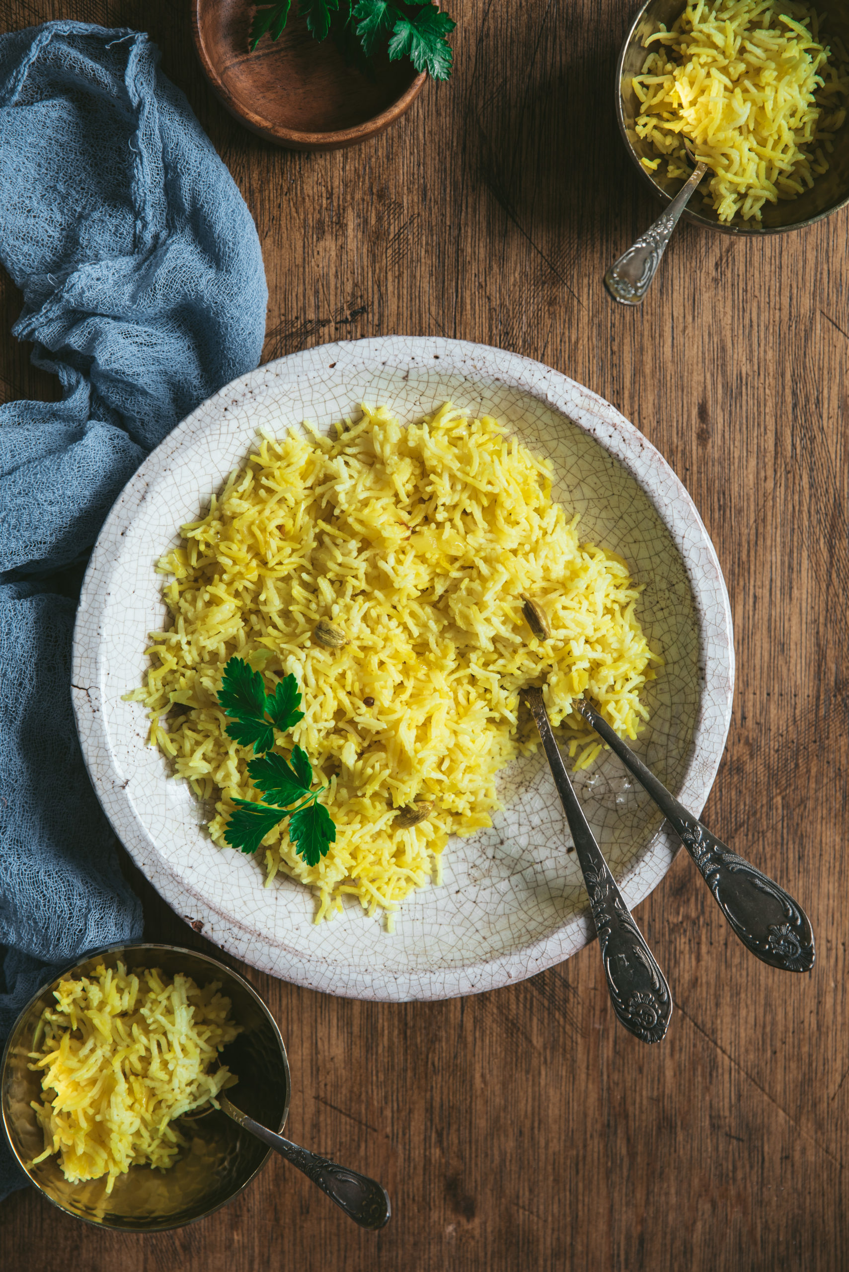 Riz à l'indienne