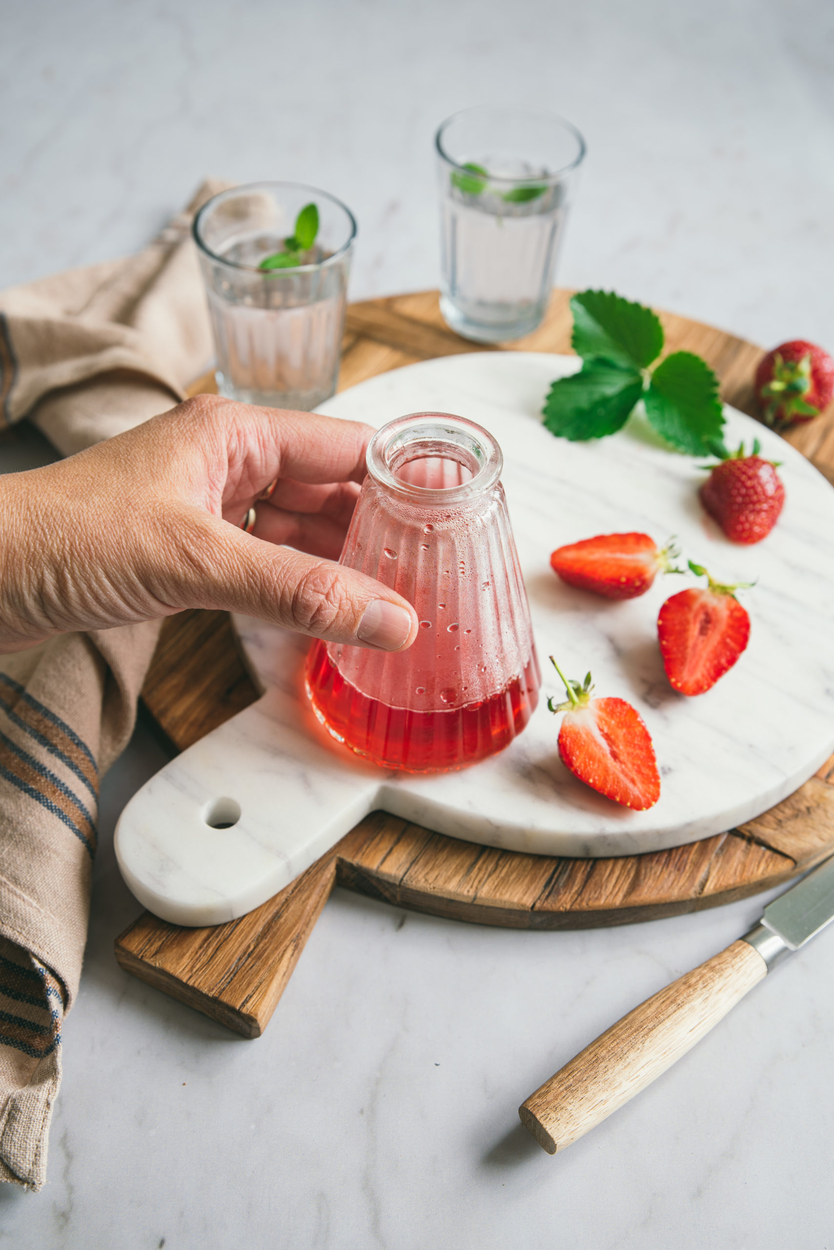 Homemade Strawberry Syrup no Waste Recipe