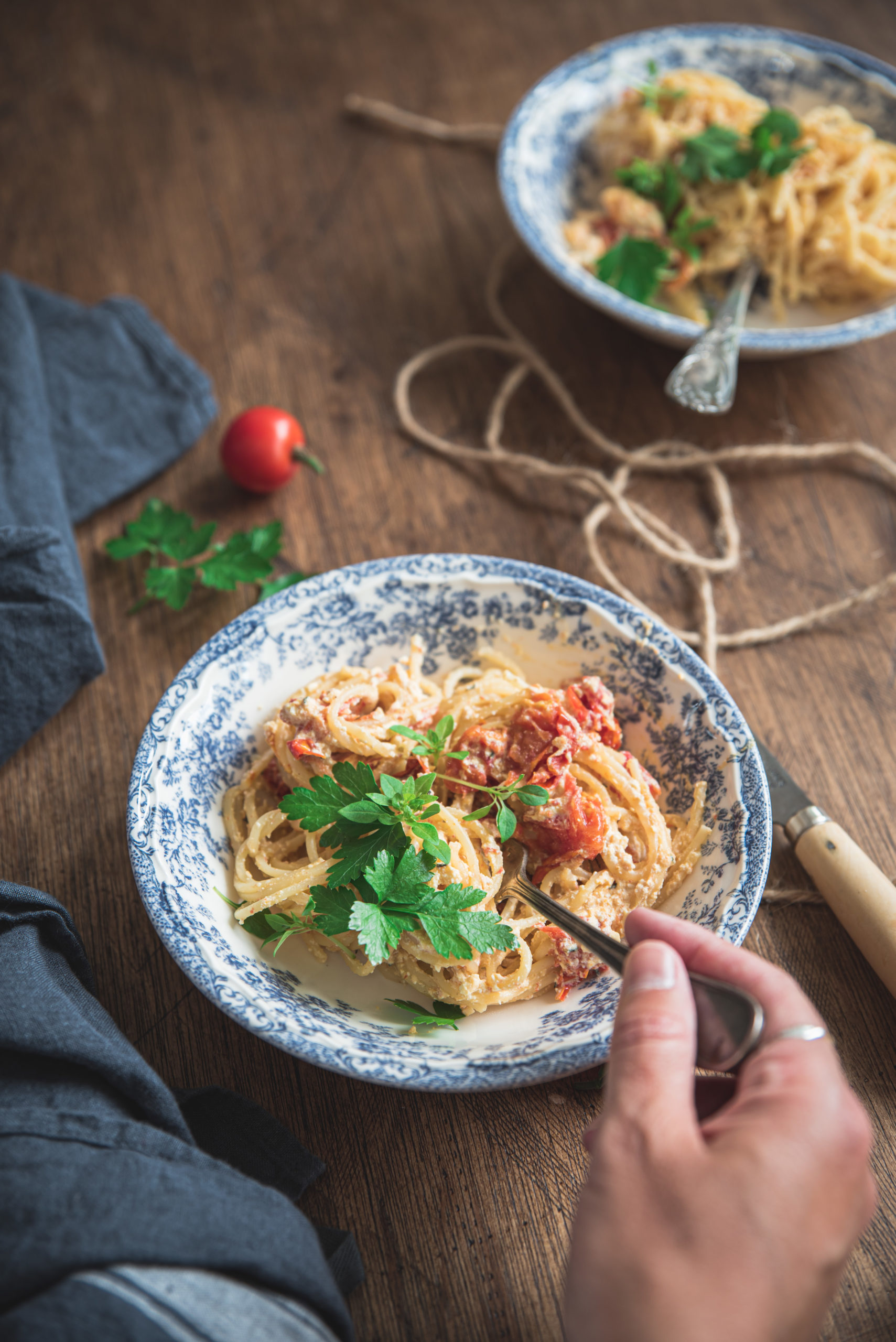 Baked Feta Pasta