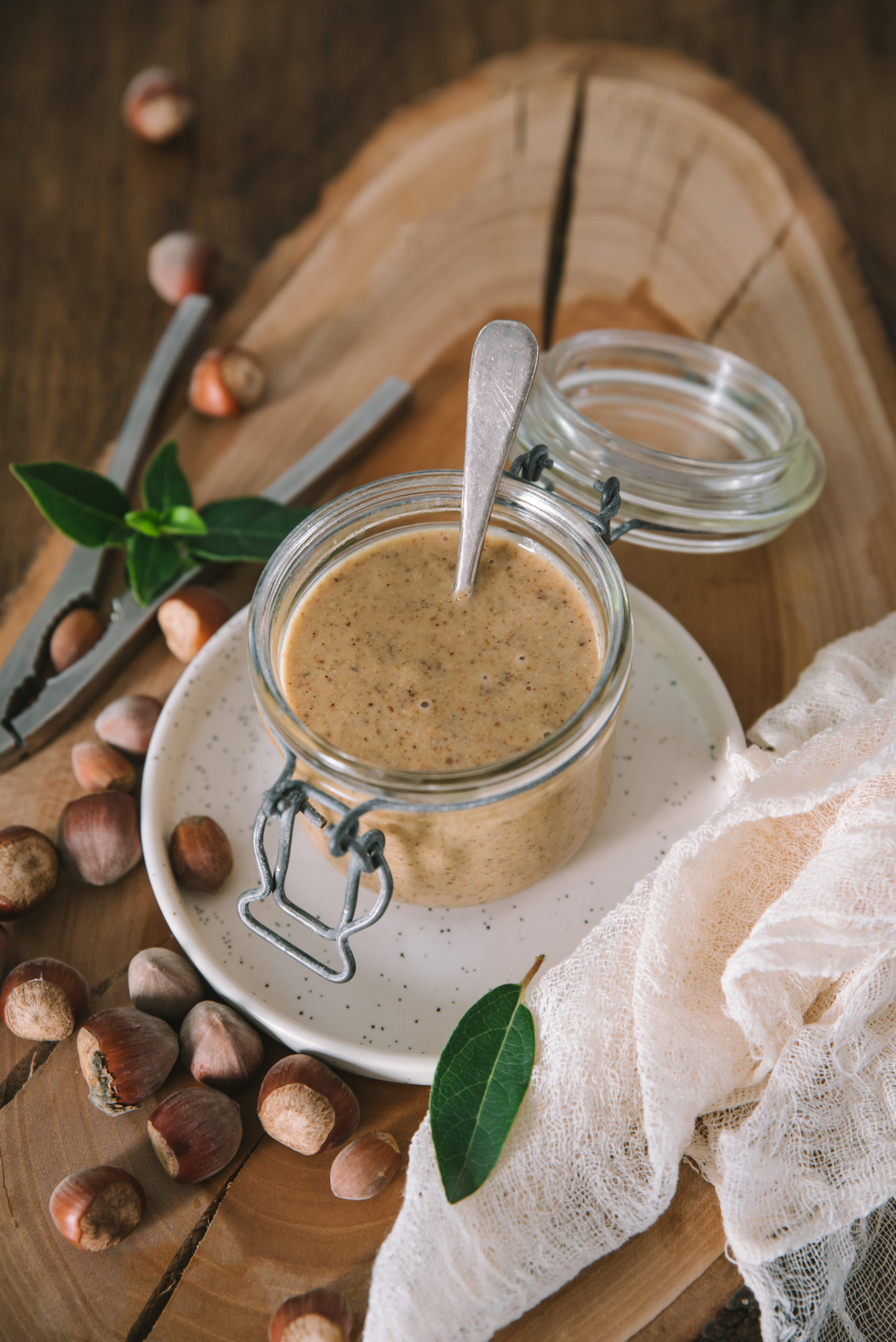 Purée de noisettes maison- pâte de noisette- nessma cuisine