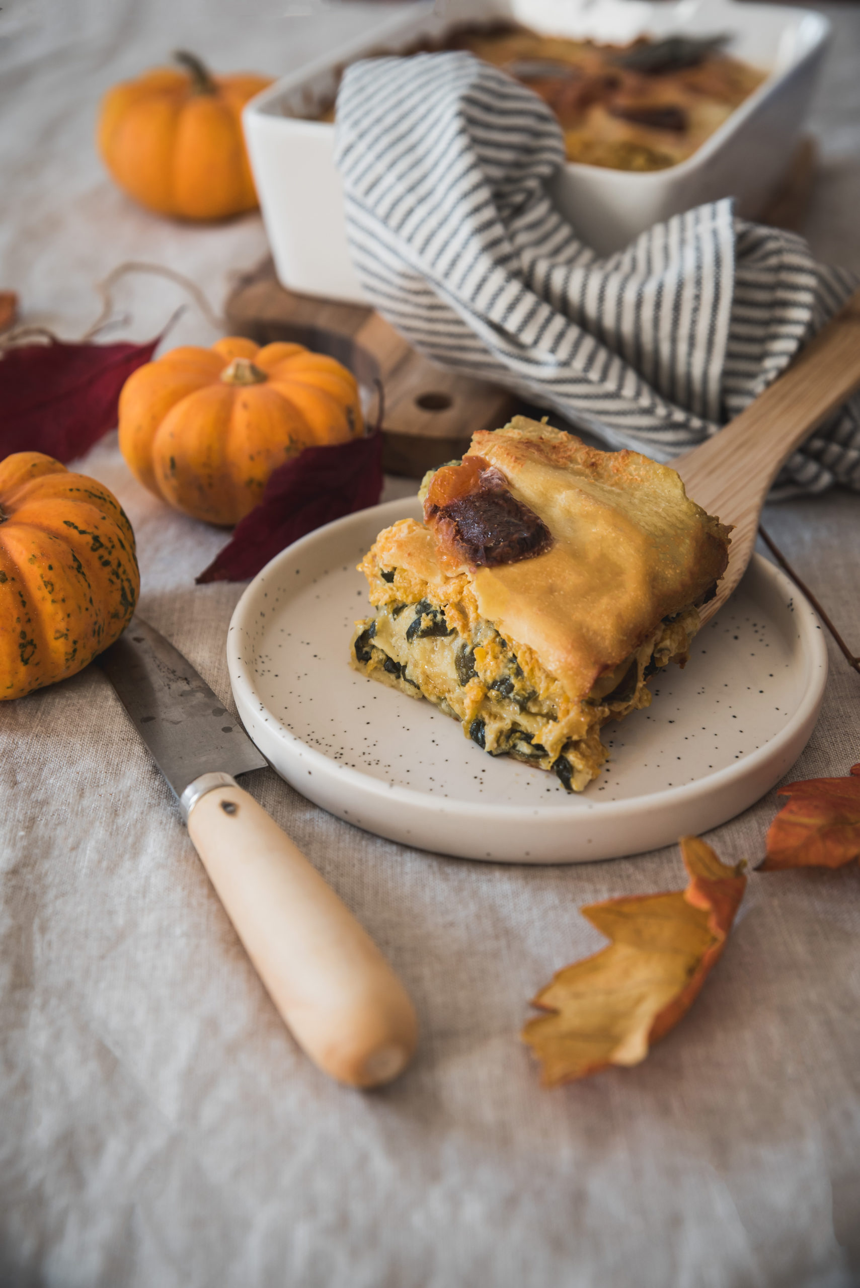 lasagnes automne végétariennes