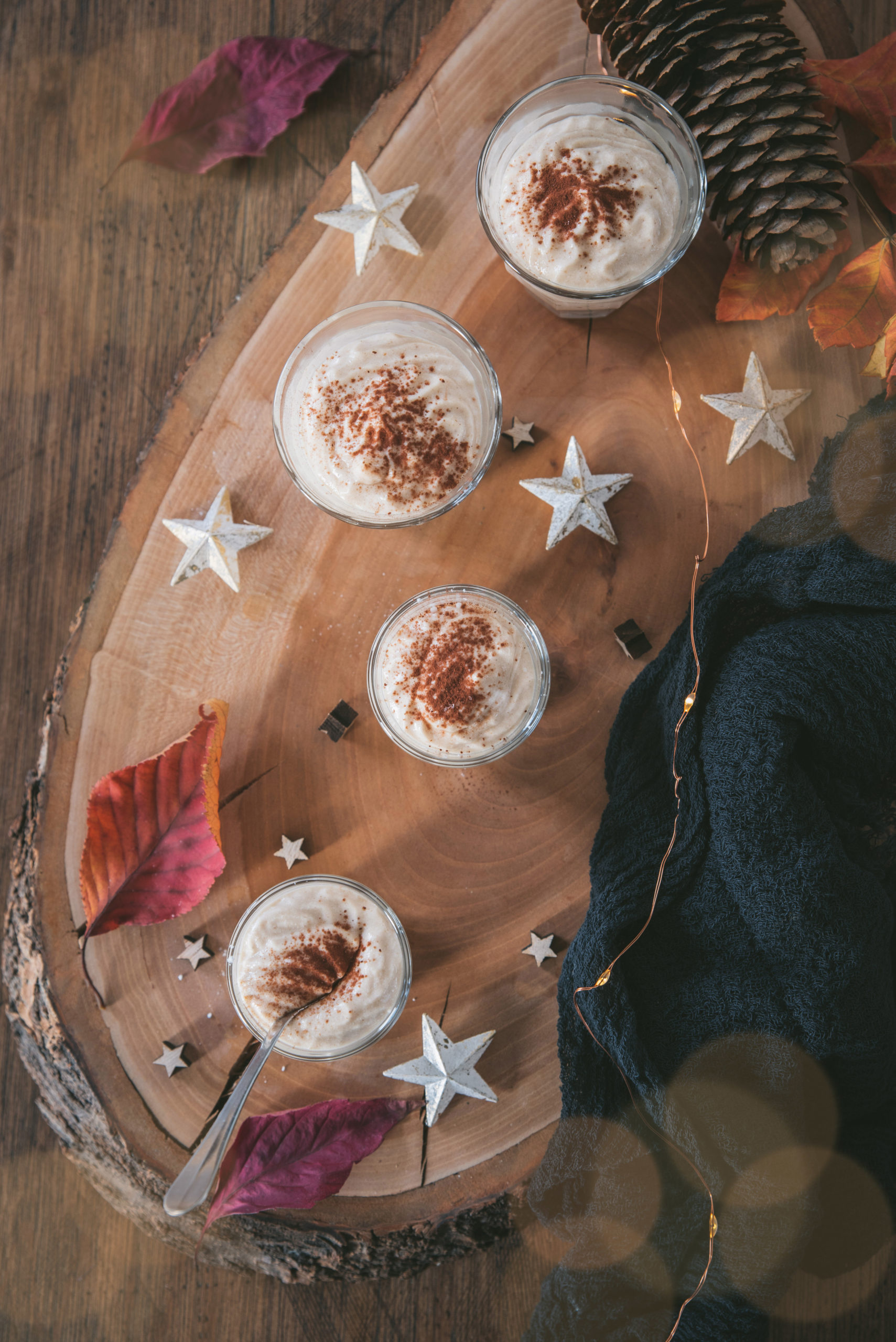 Mousse à la crème de marron et mascarpone