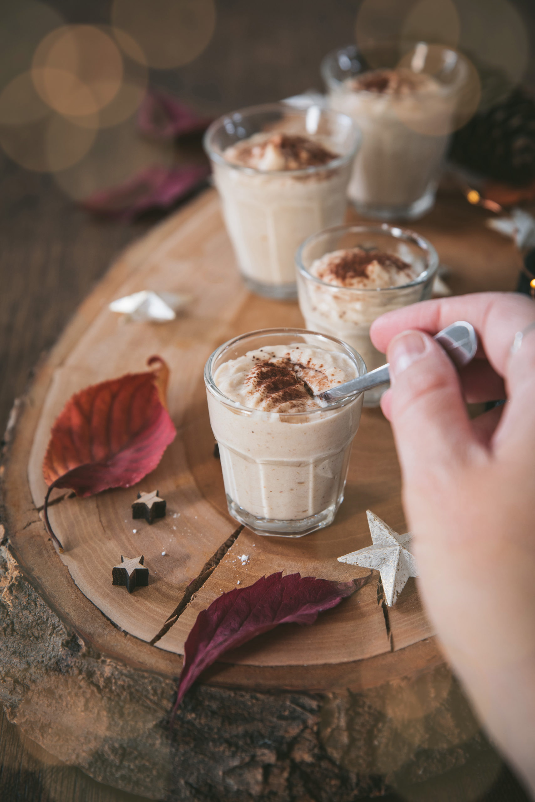 Mousse à la crème de marron et mascarpone