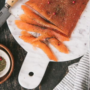 Recette Saumon gravlax maison