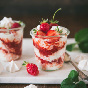 Eton mess fraise