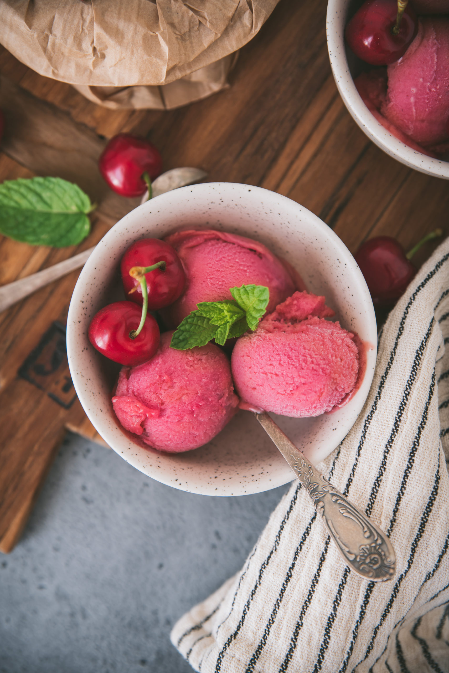 comment faire un sorbet cerise maison