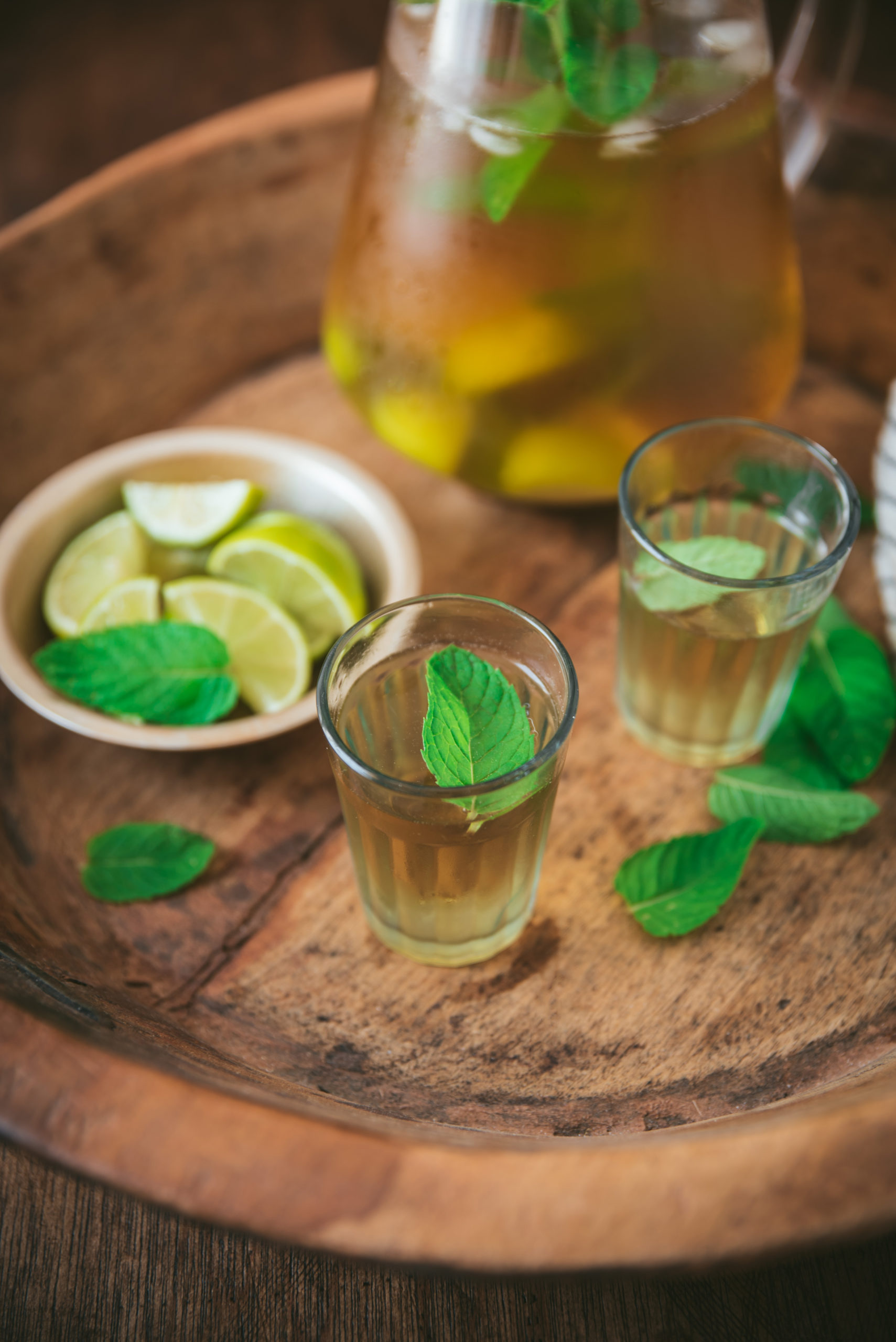 Mint and Lime Iced Tea Recipe