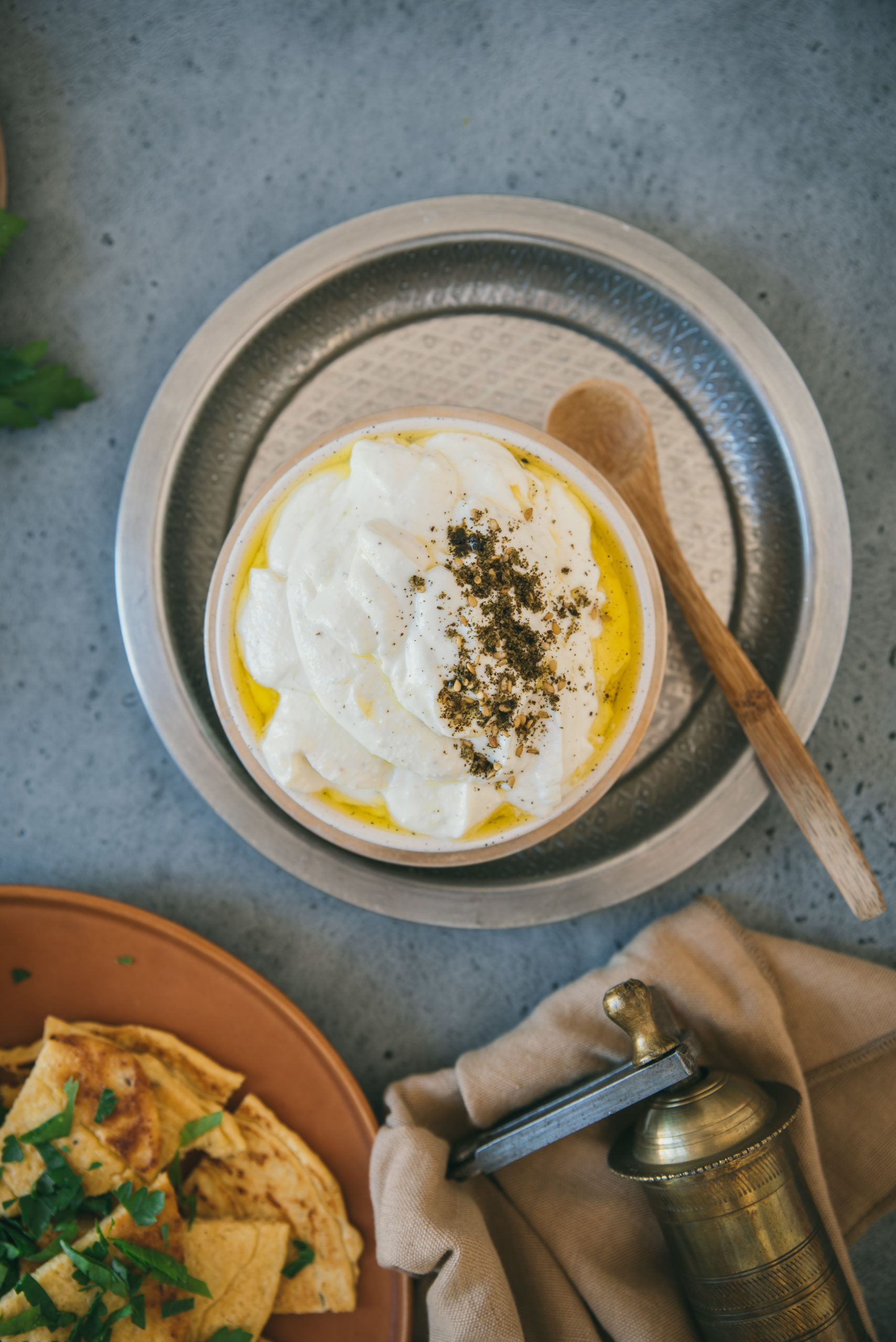 cheese Yogurt cream appetizer recipe