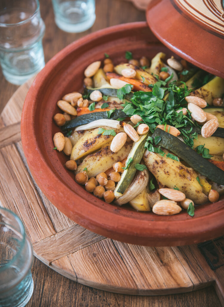 Tajine végétarien aux légumes