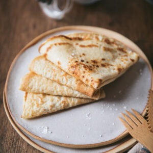 Pâte à crêpe sans beurre