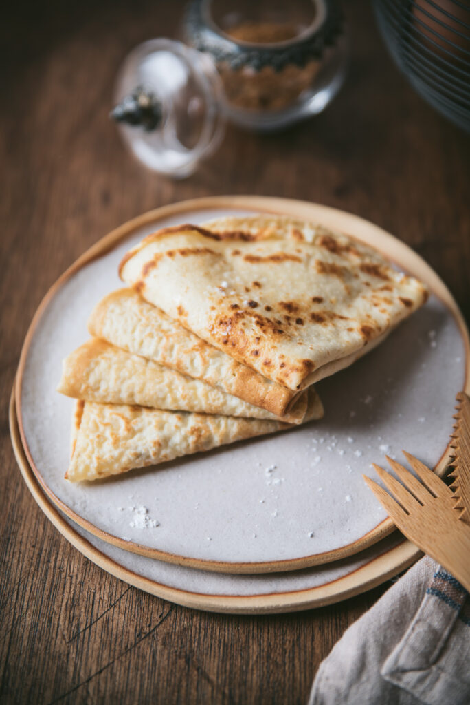 Pâte à crêpe sans beurre