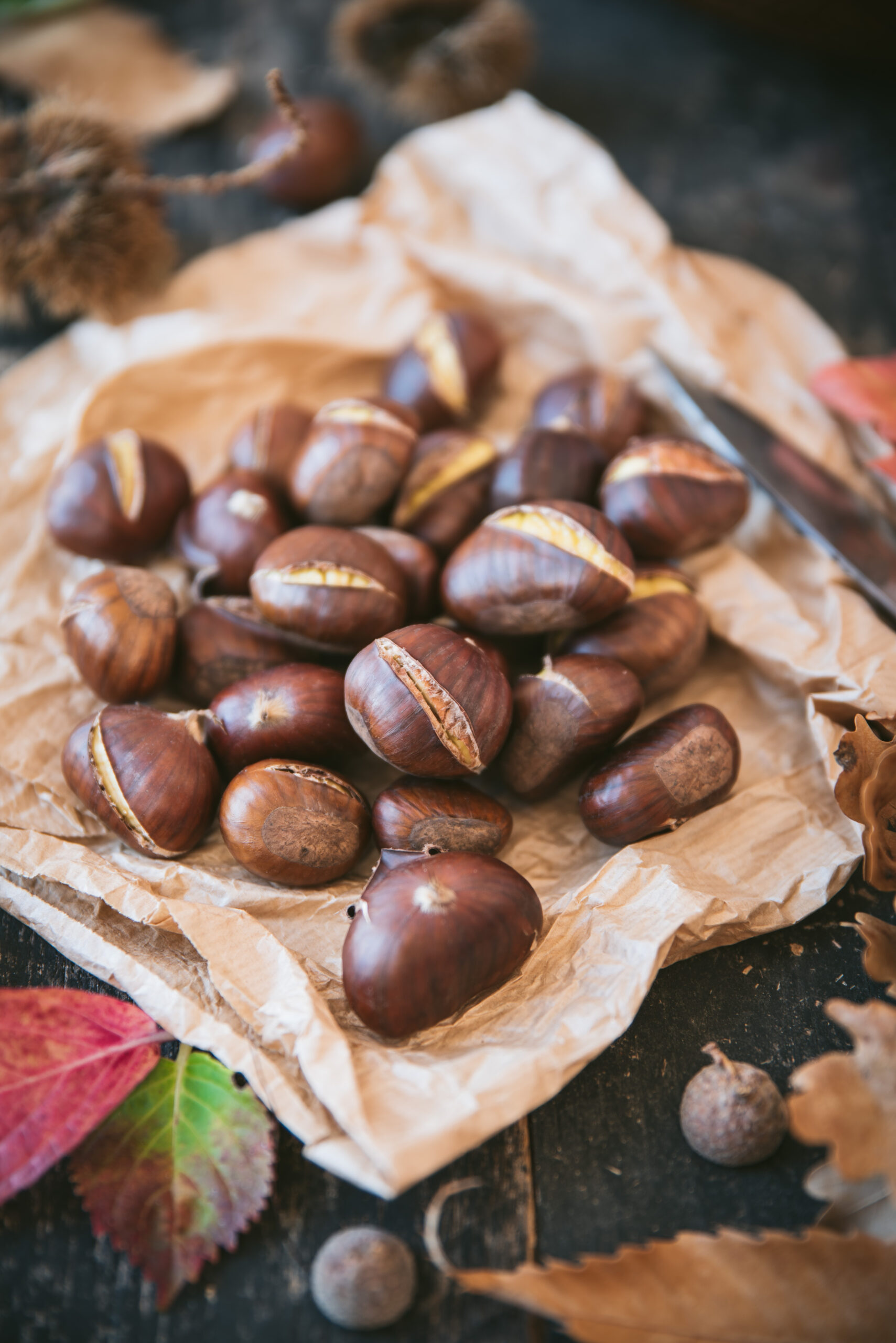 Roasted chestnut recipe