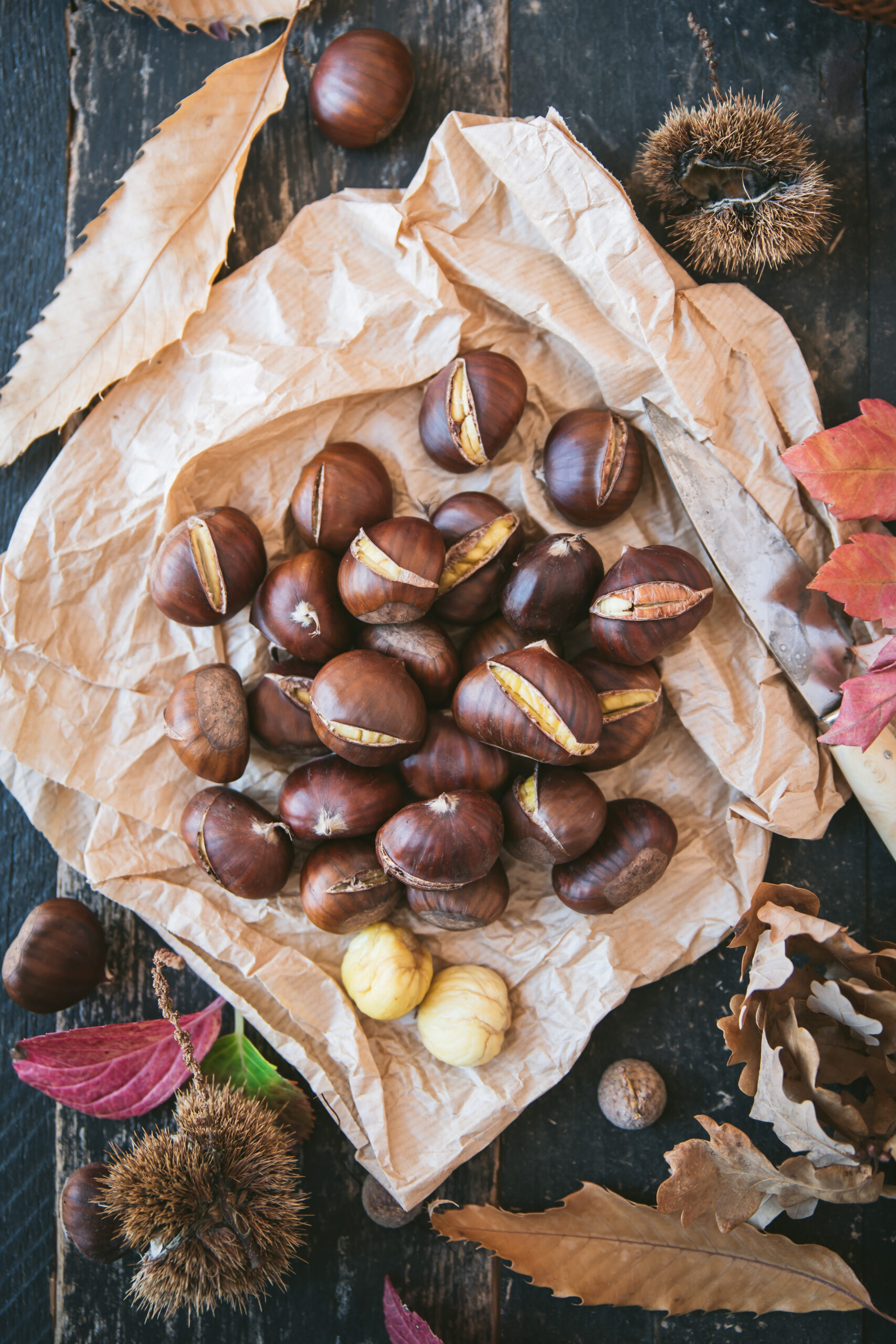 Roasted chestnuts recipe