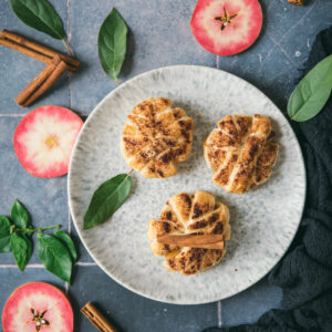 Chaussons pomme cannelle