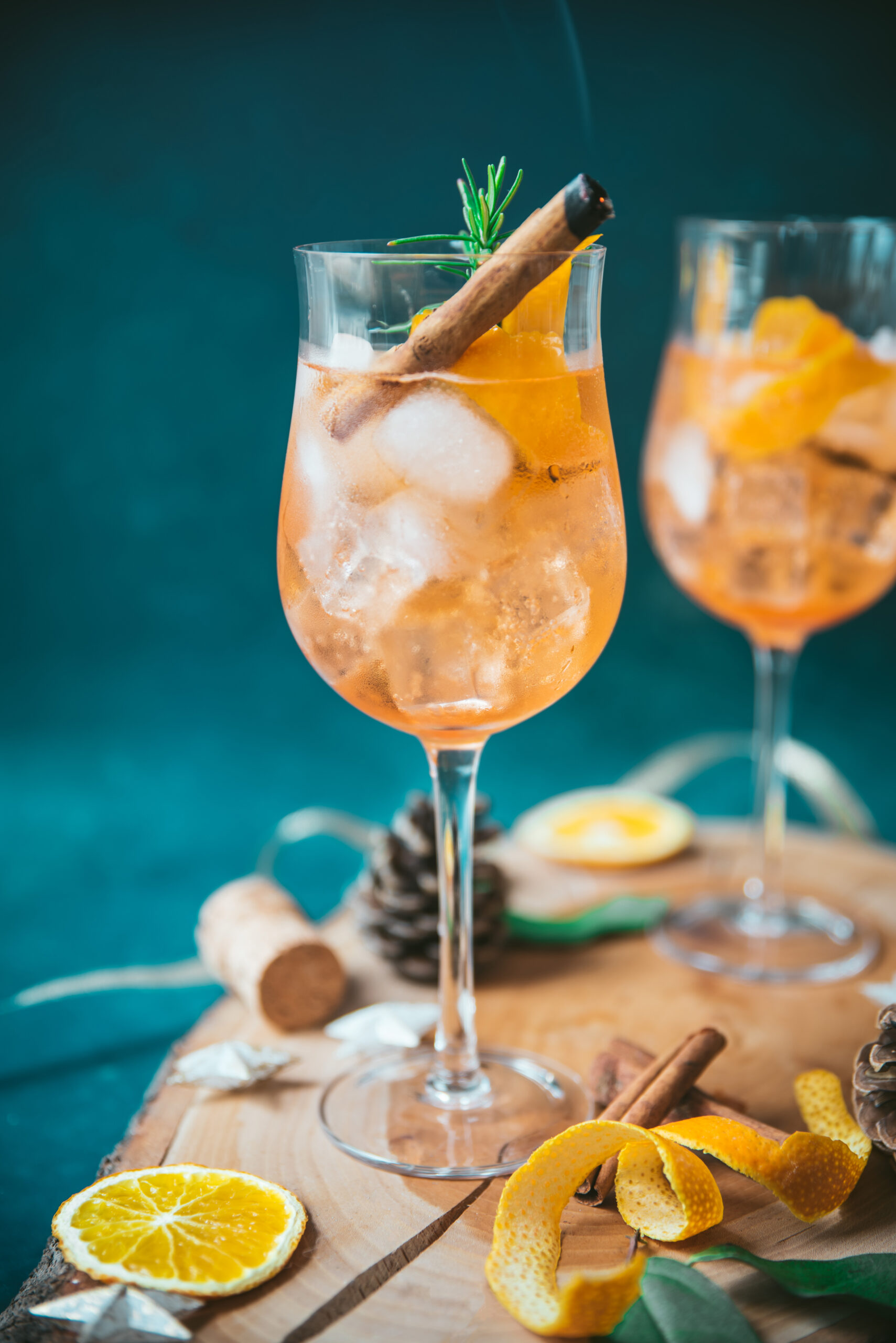 Cocktail Spritz de Noel Apéritif dinatoire