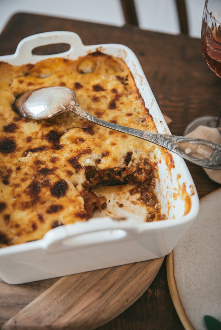 Moussaka Gratin d'aubergine au boeuf Recette maison