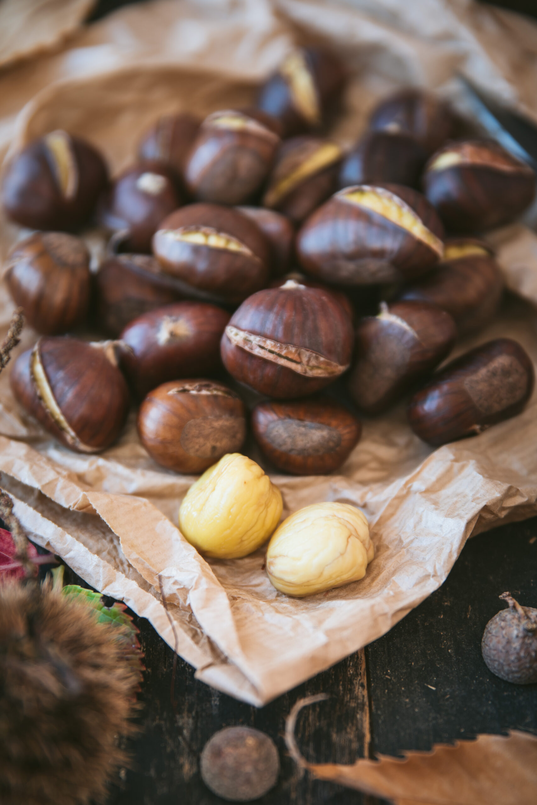 how to Roaste chestnut