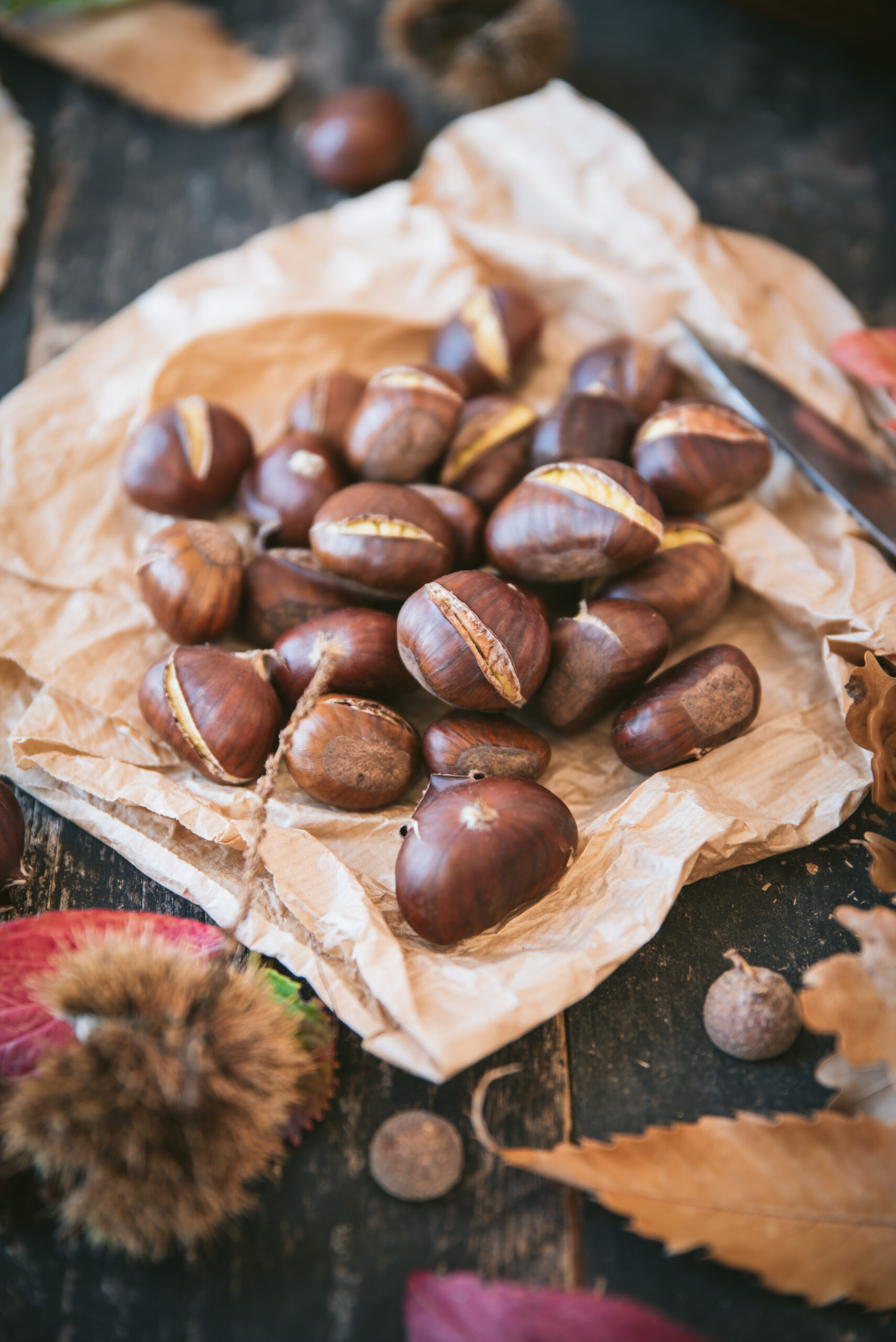 baked chestnuts recipe