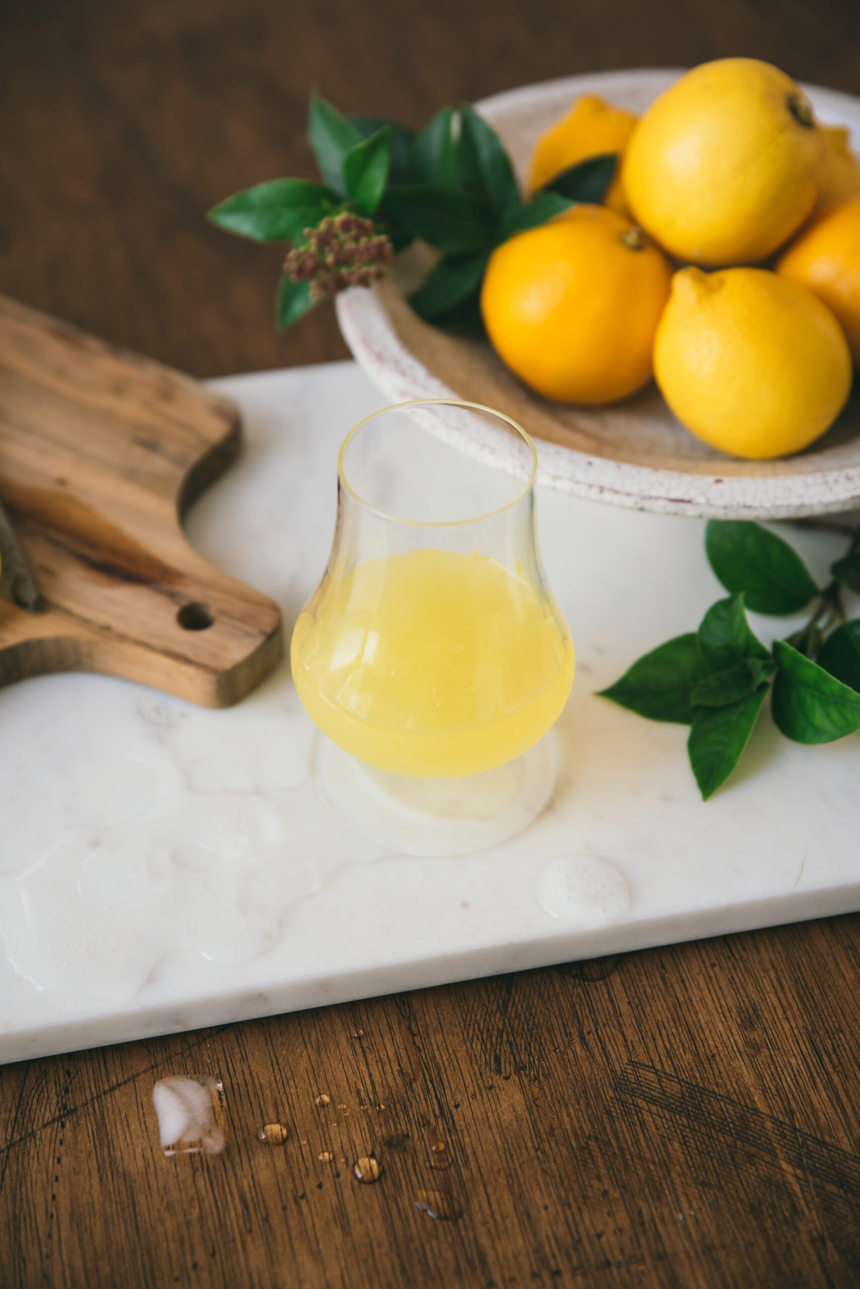 Préparation bio au citron pour Limoncello fait maison – Quai Sud