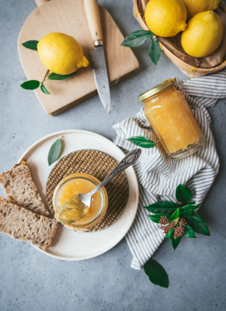 Marmelade de citron bergamote recette maison