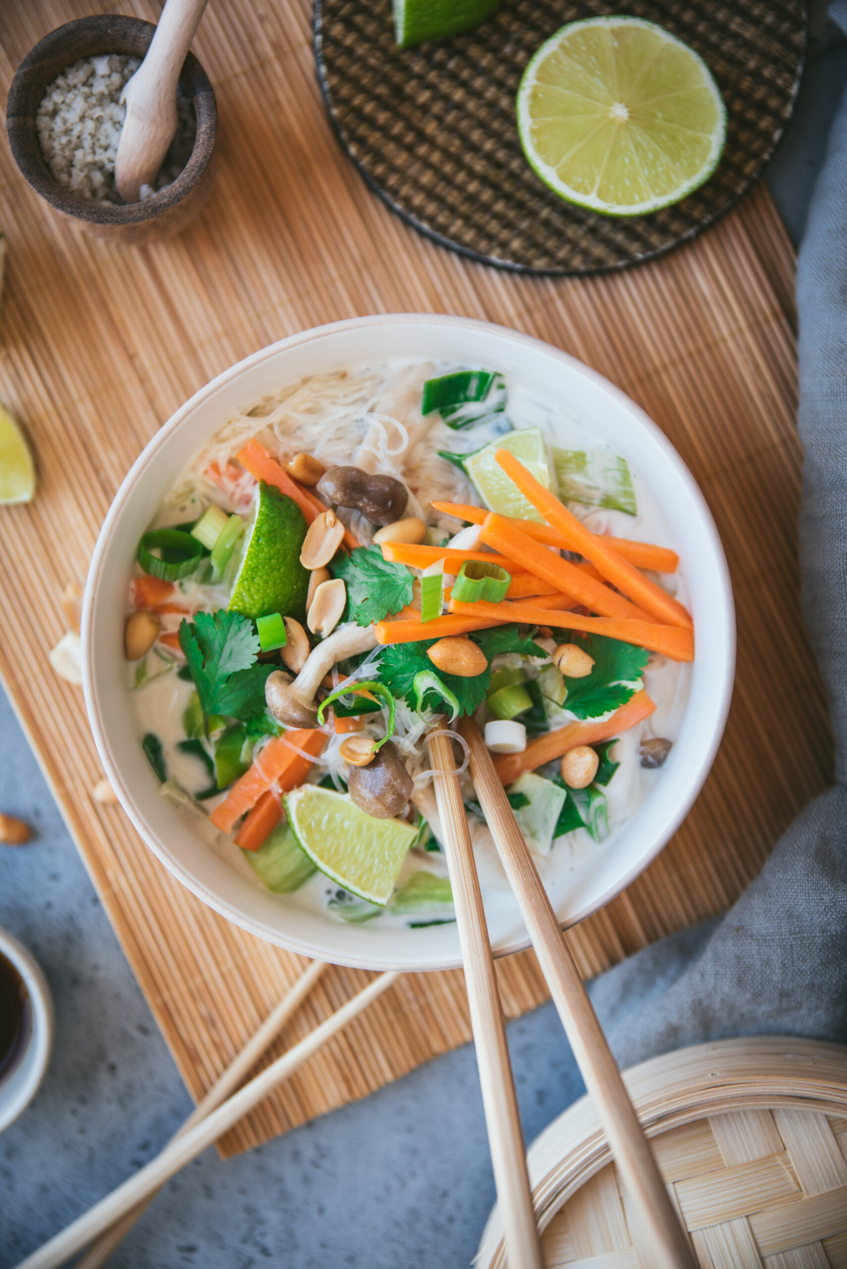 Curry thaï vegetarien au lait de coco