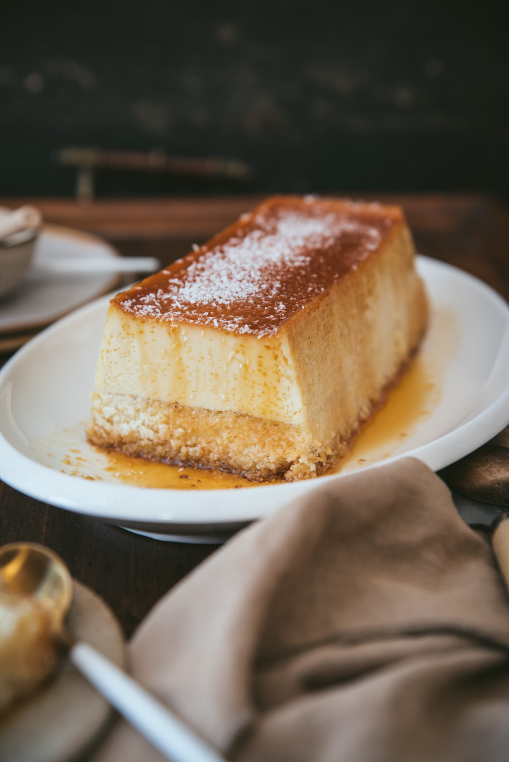 Flan coco Antillais au caramel