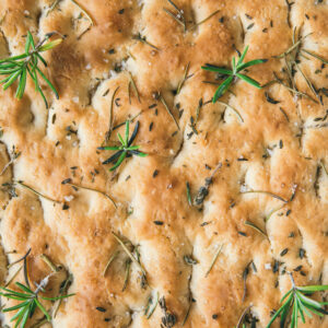 Focaccia italienne romarin recette maison