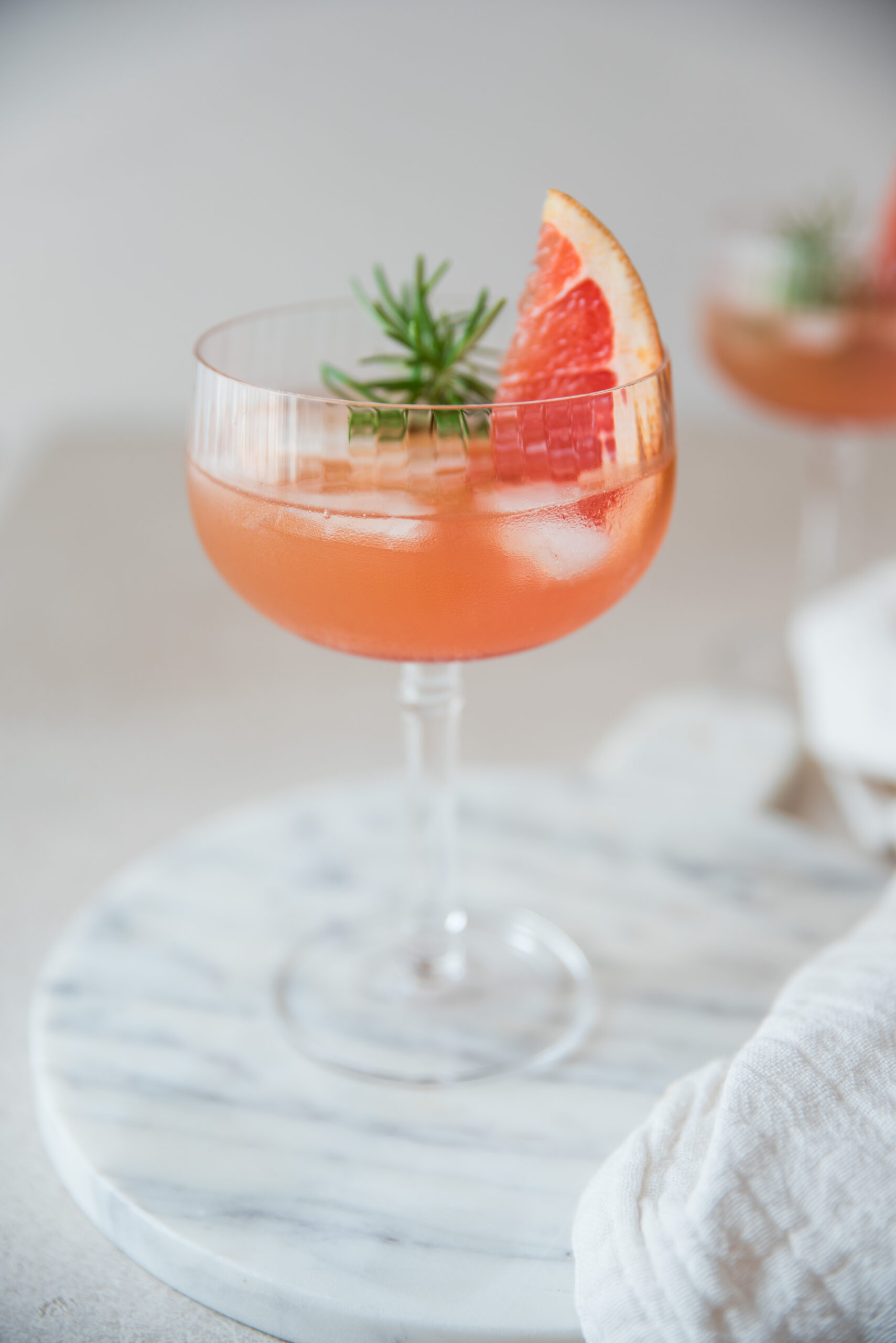 Sparkling Grapefruit Rosé Cocktail