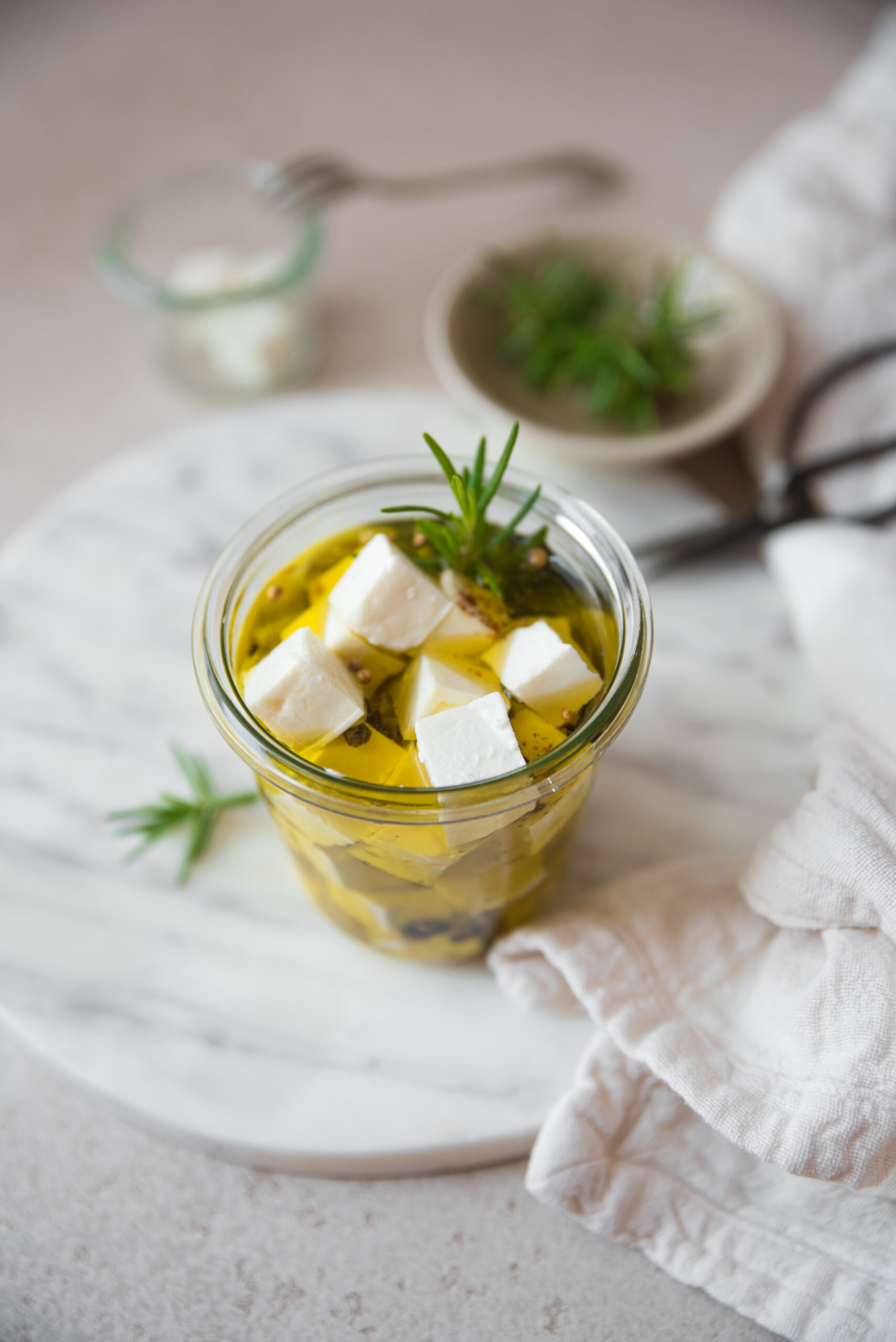 recette Feta Marinée