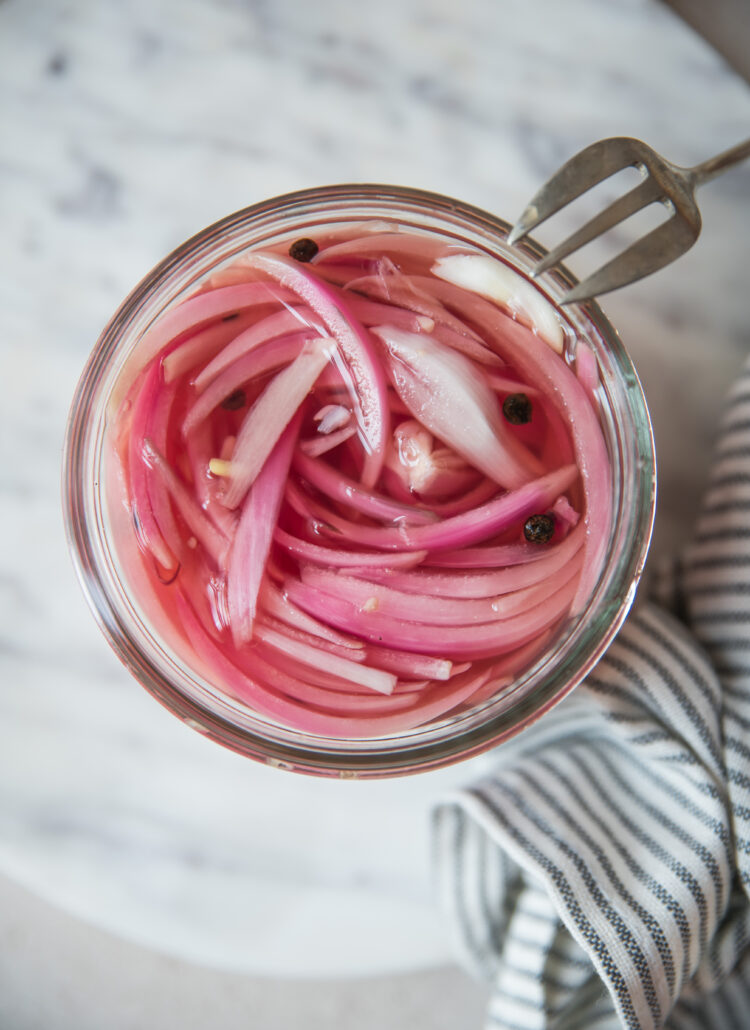 Pickles oignon rouge